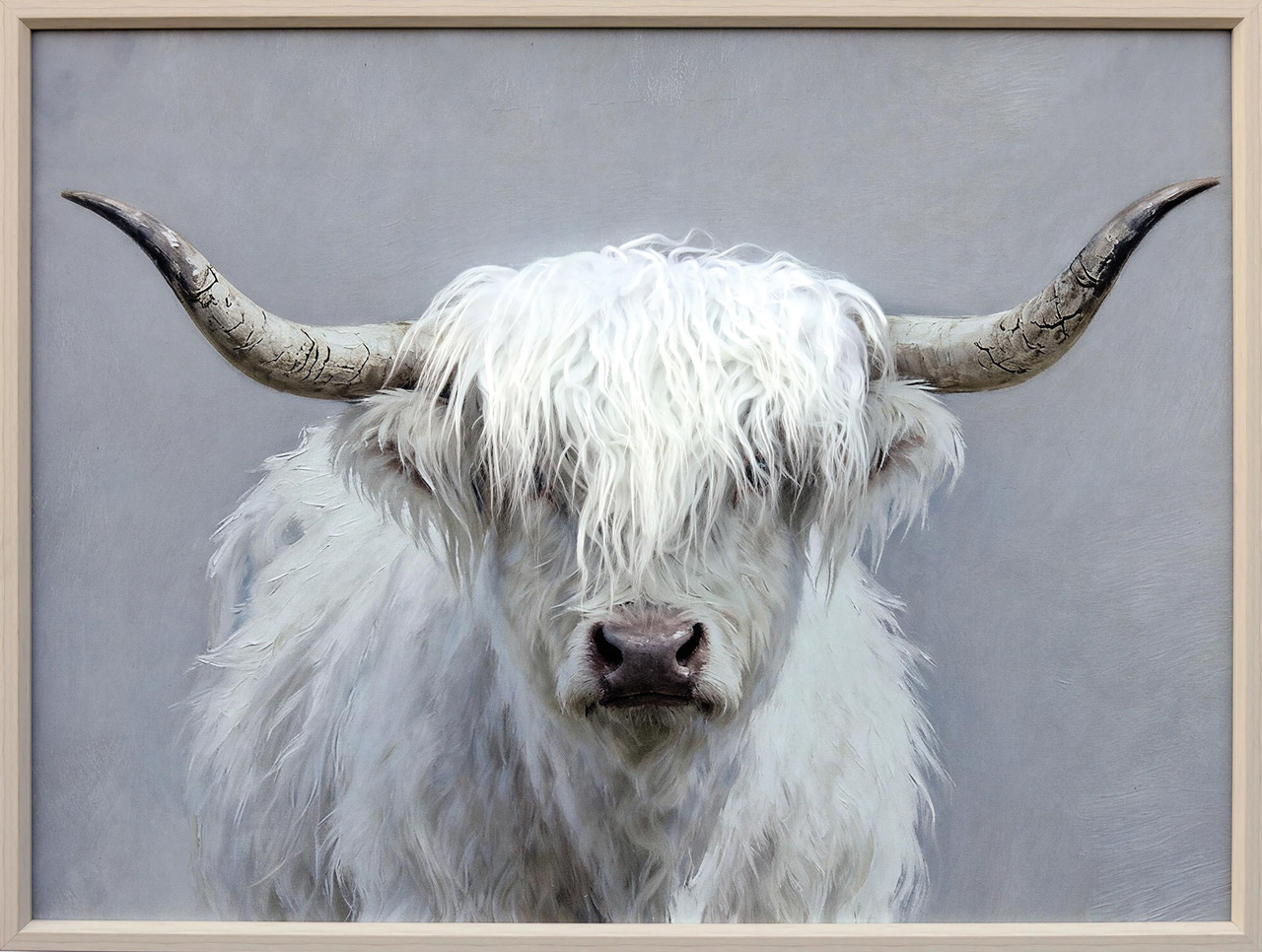 Gemälde-Fluffy Longhorn-image LAND