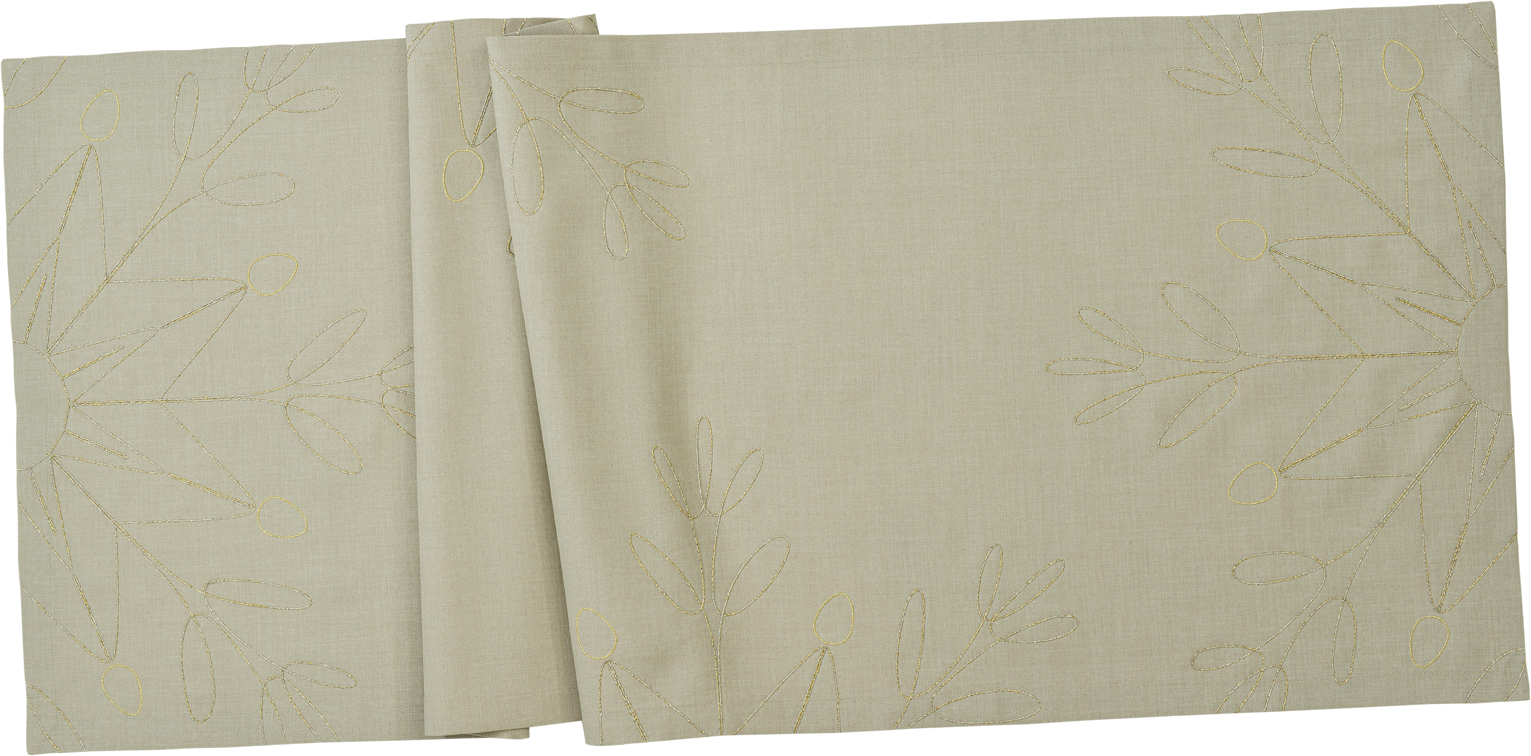 Tischläufer Flake Beige B: 50 cm Sander AG