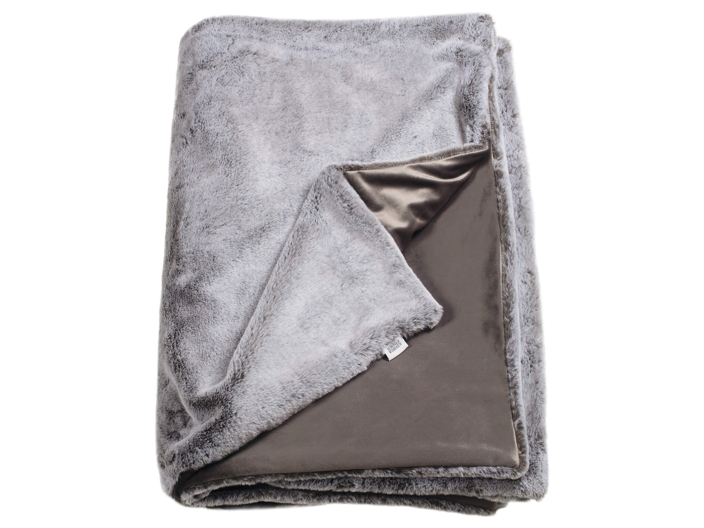 Plaid Cozy Grau 130x170 cm Stoeckel & Grimmler