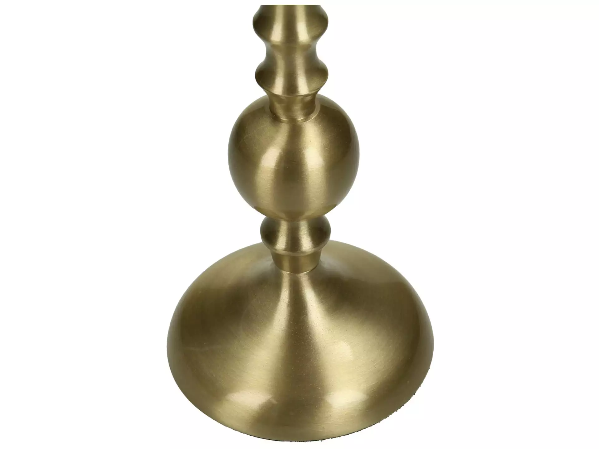 Kerzenleuchter Aluminium Gold H: 28 cm Kersten / Farbe: Gold