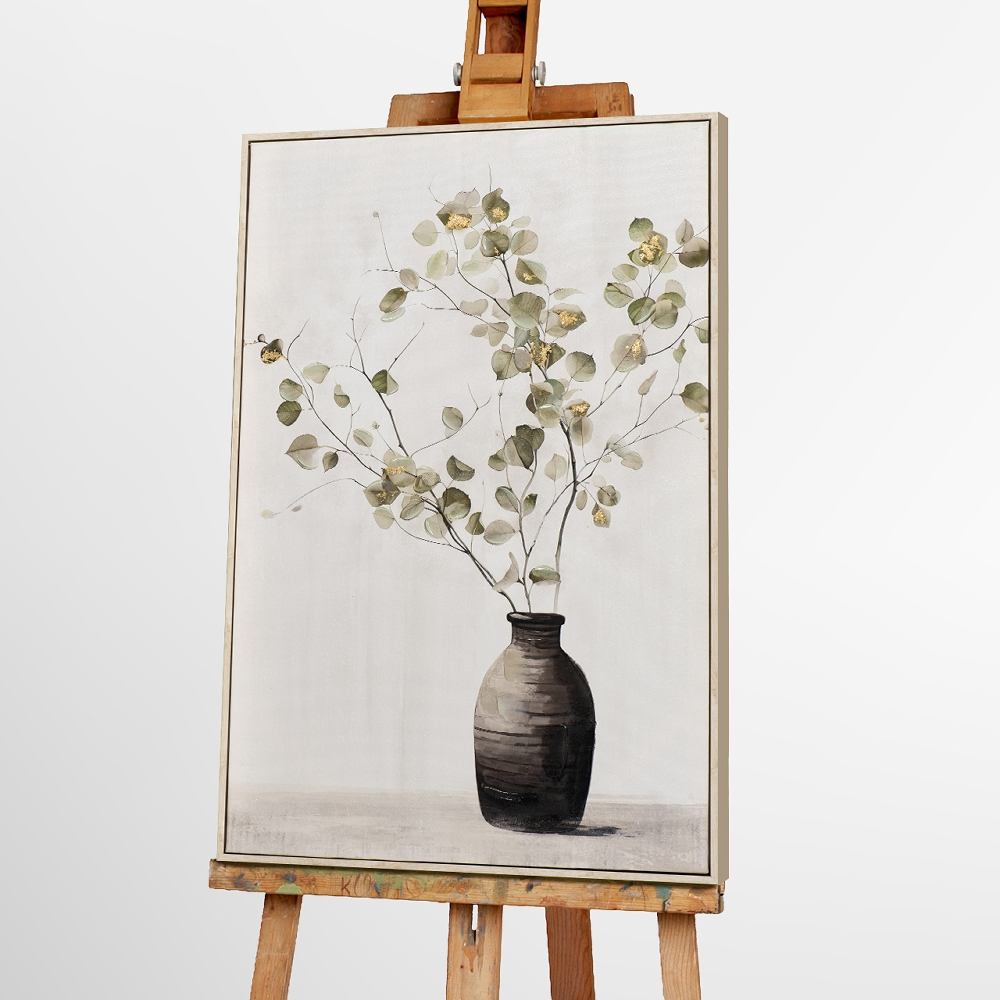 Bild Soft Golden Green 2 image LAND / Grösse: 90 x 60 cm