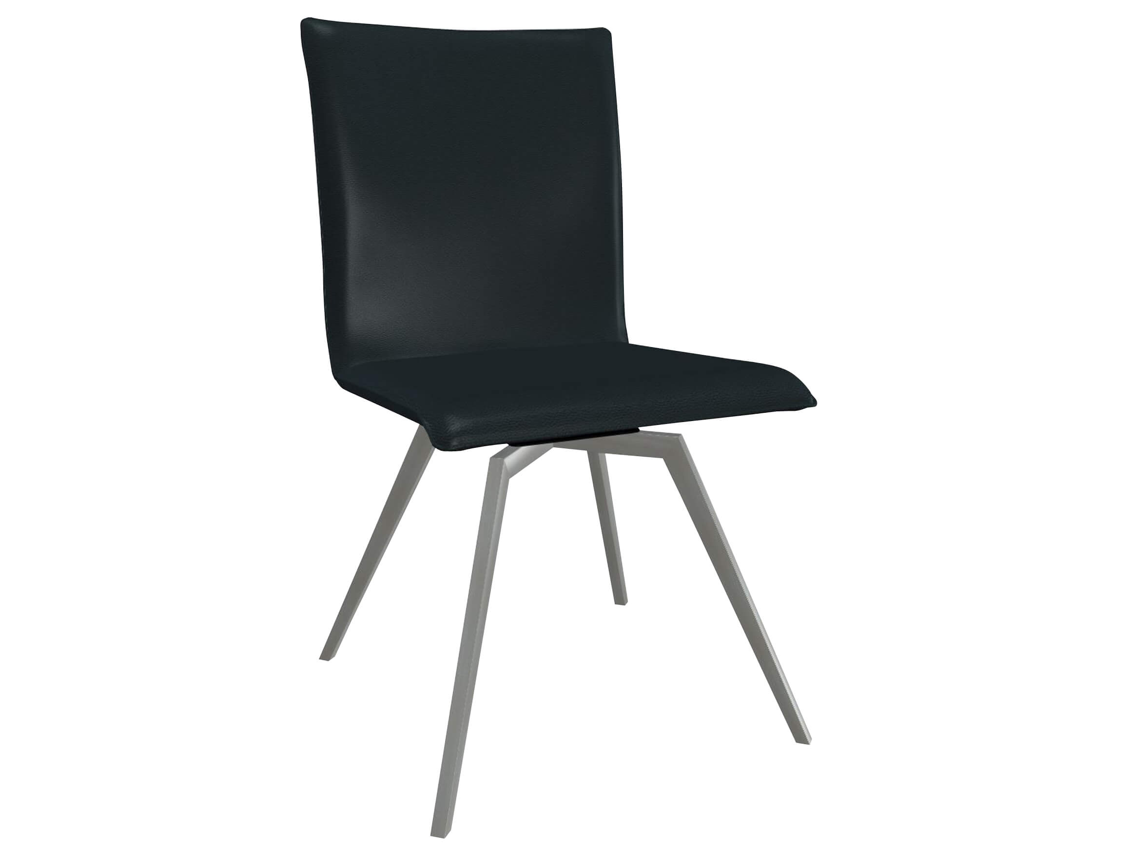 Damian swivel chair Trend chairs / Colour: Navy / Material: Premium leather