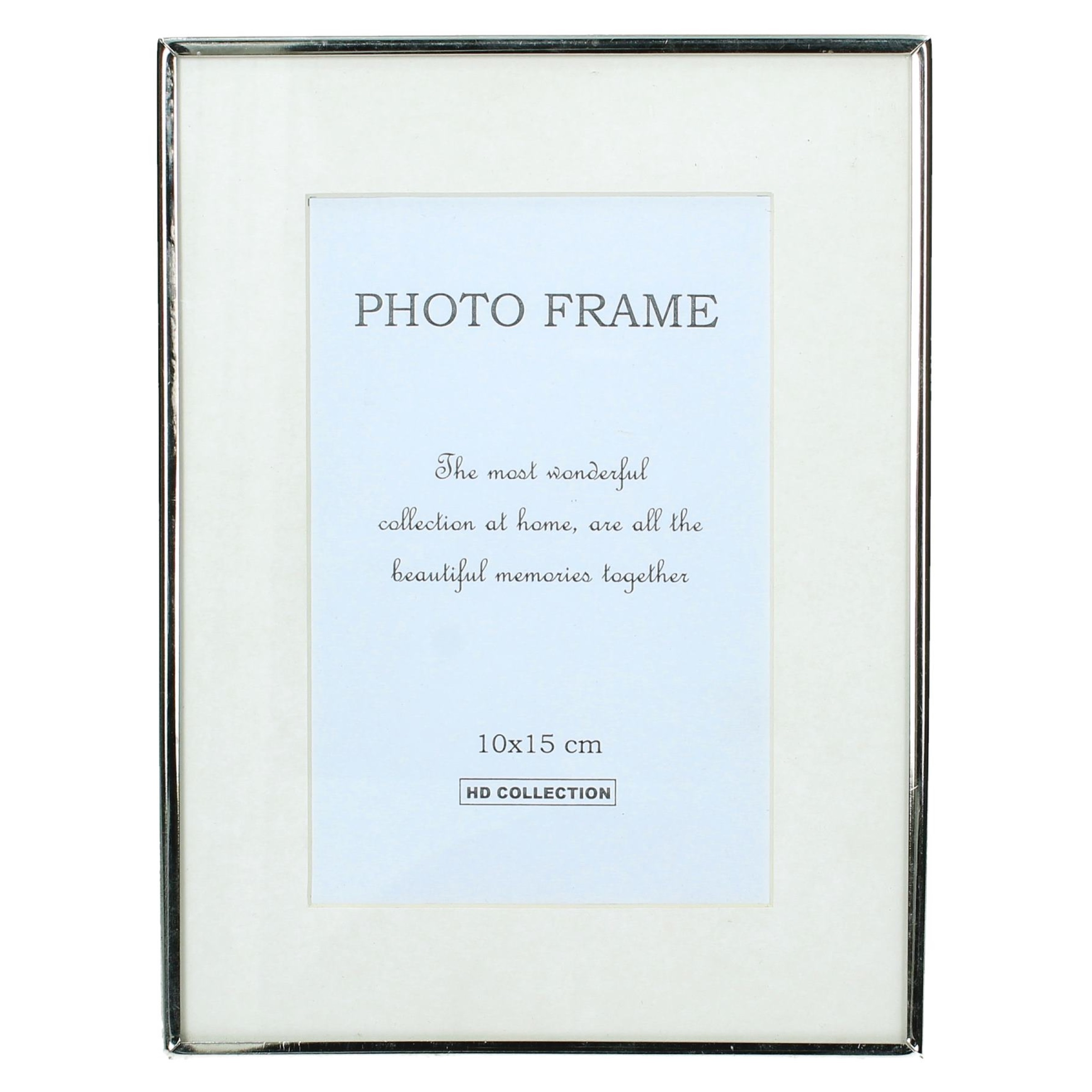 Fotorahmen Silber B: 10 cm Kersten