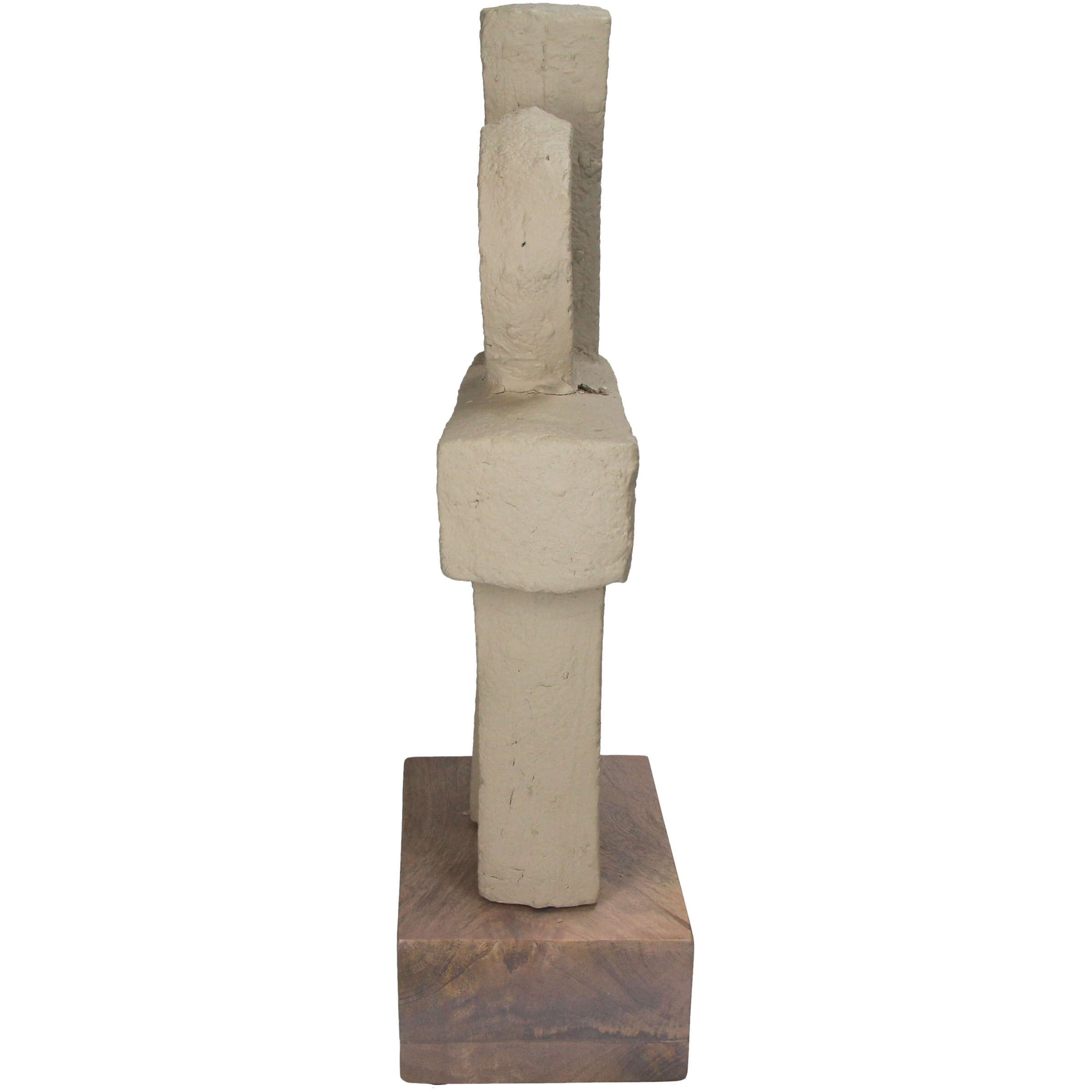 Objekt Papmaché, Beige H: 40 cm Kersten