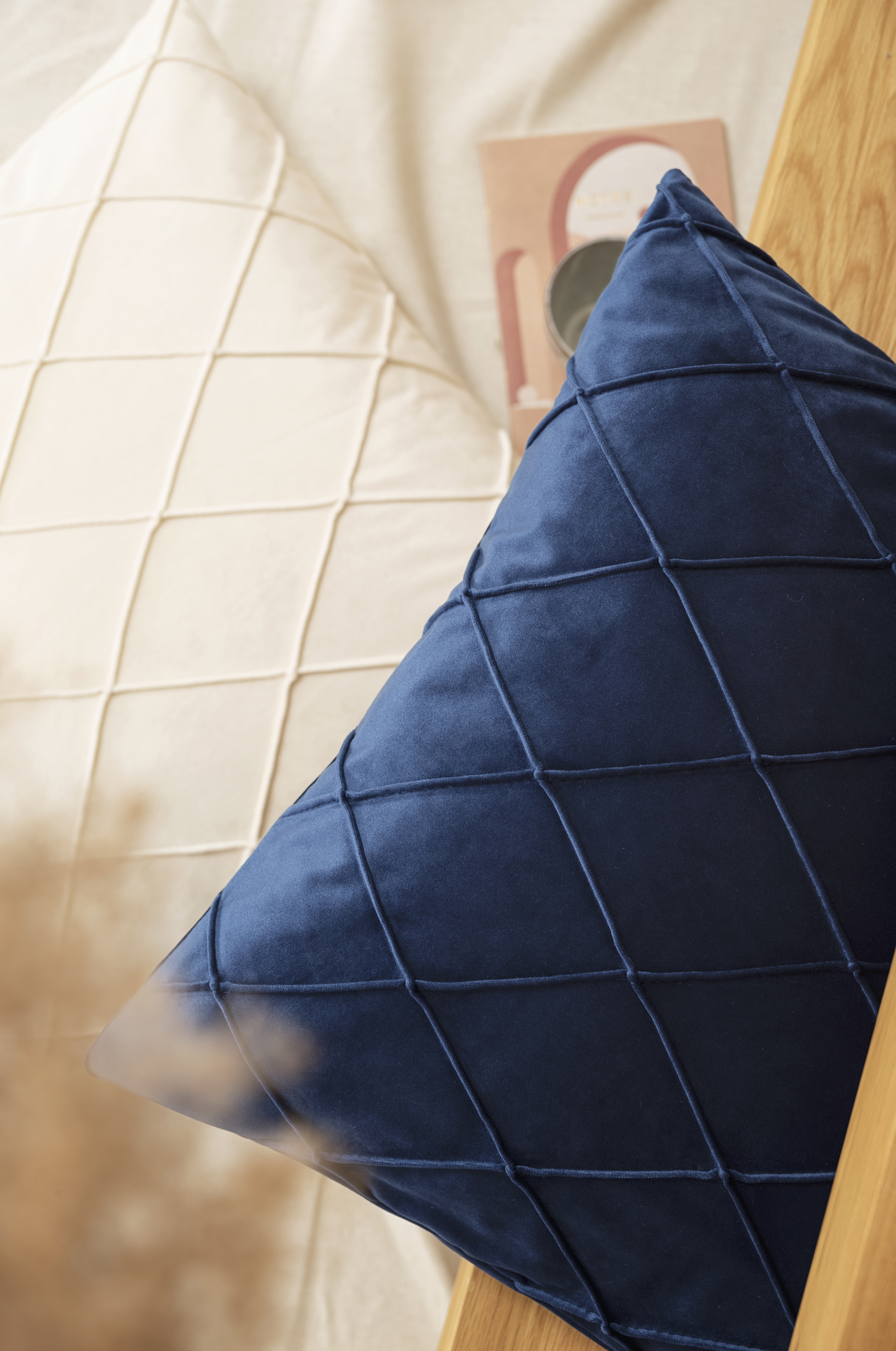 Kissenhülle Nobless Elfenbein Magma"