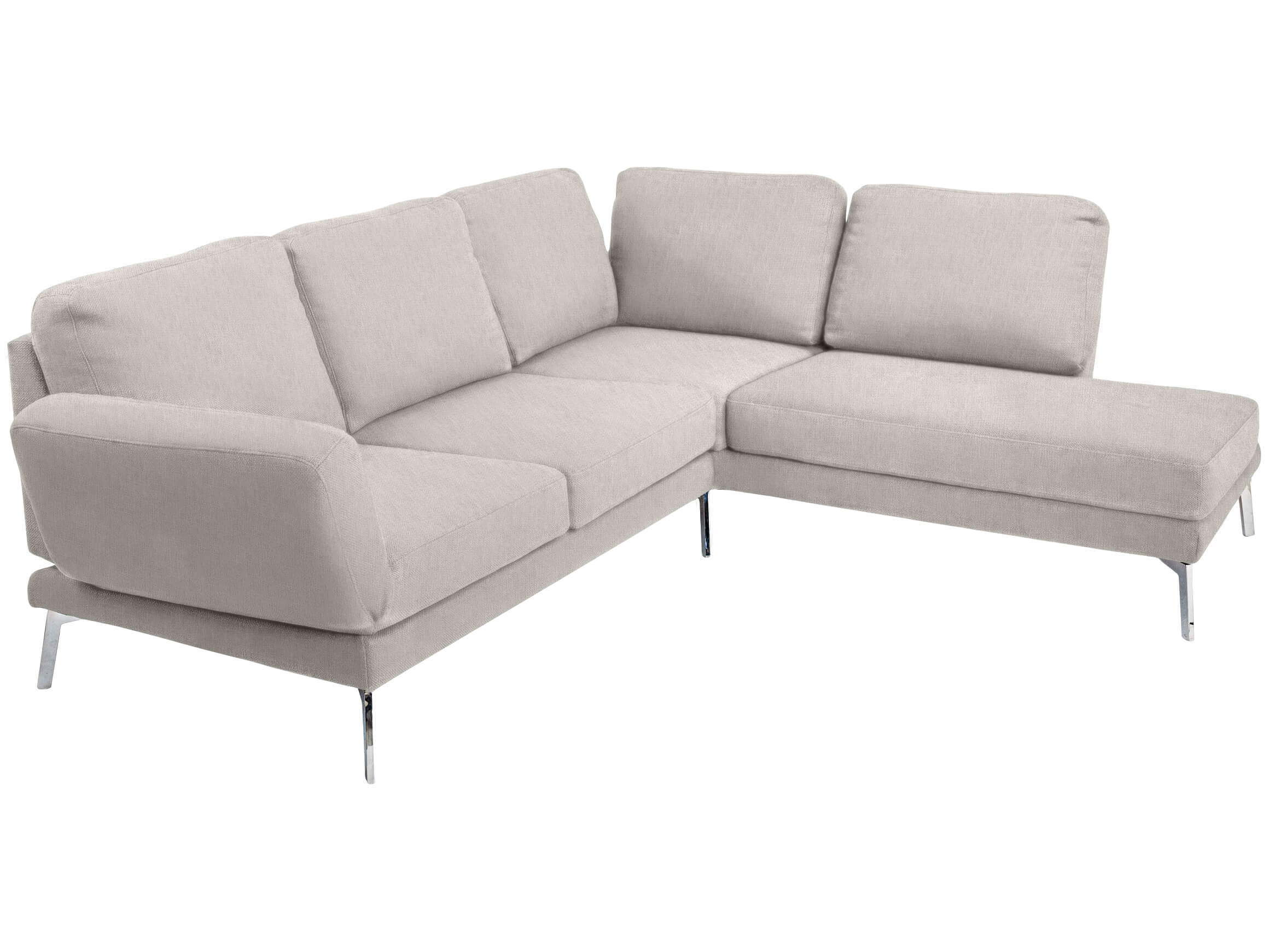 Ecksofa Toledo Basic Candy / Farbe: Nature / Material: Stoff Basic