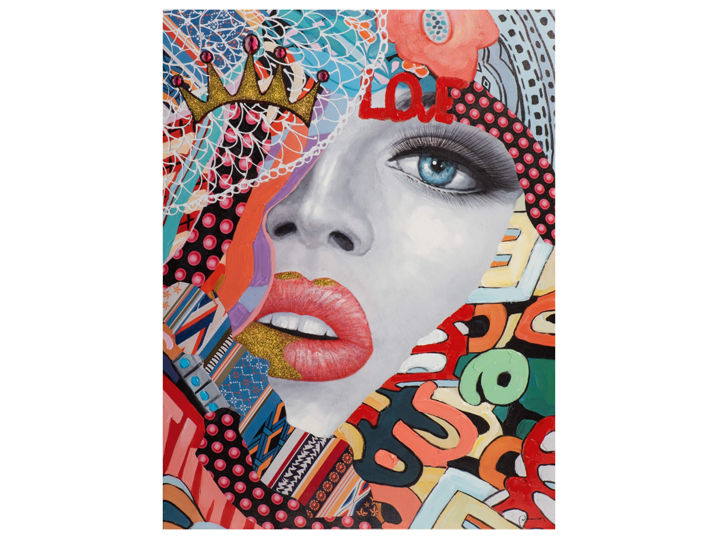 Bild Pop Art Dame image LAND