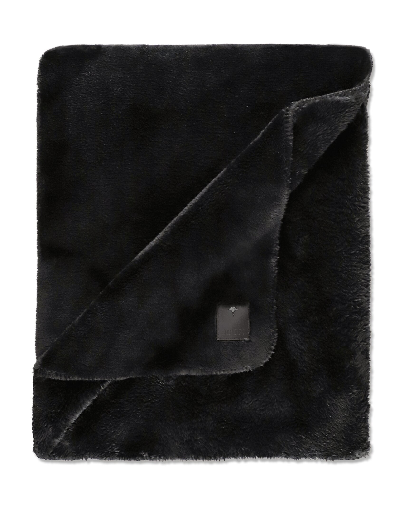 Stoeckel & Grimmler Plaid Sleek 150x200 cm Schwarz | Schubiger Möbel