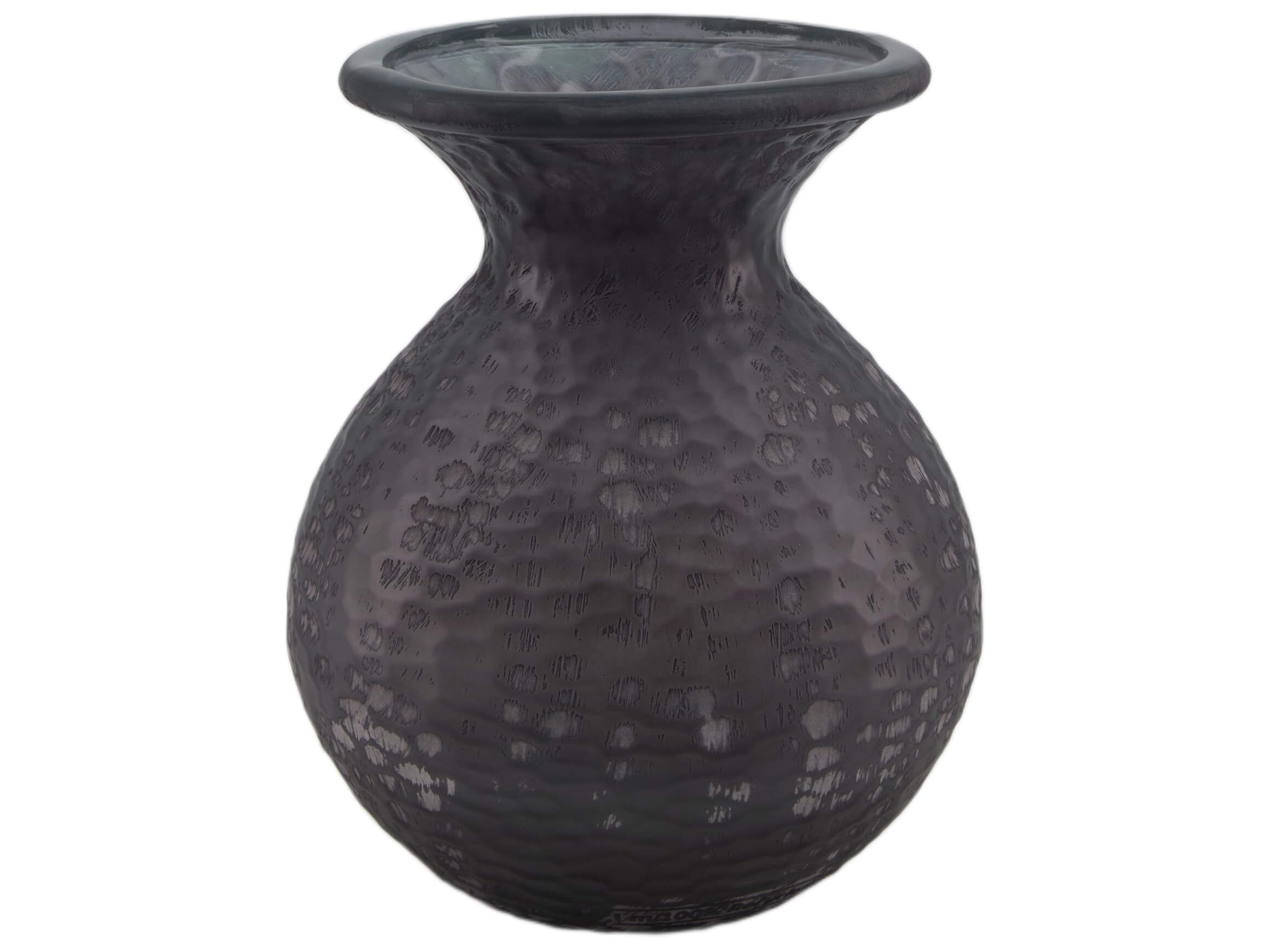 Decofinder Vase Glas Grau H: 25 cm  | Schubiger Möbel
