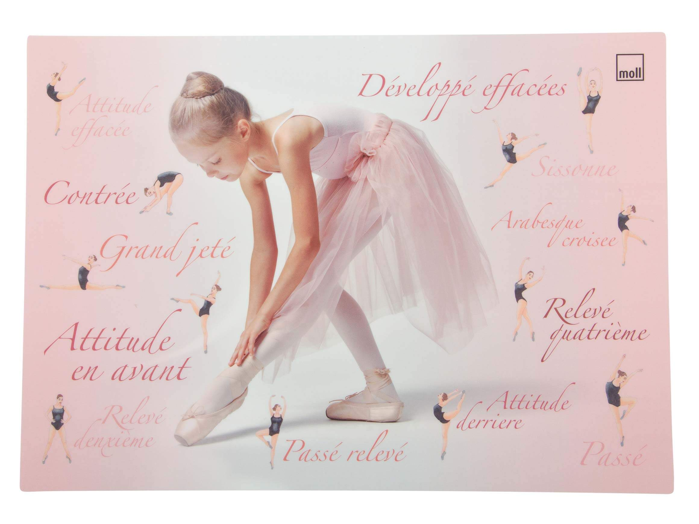 Writing pad Ballerina Moll