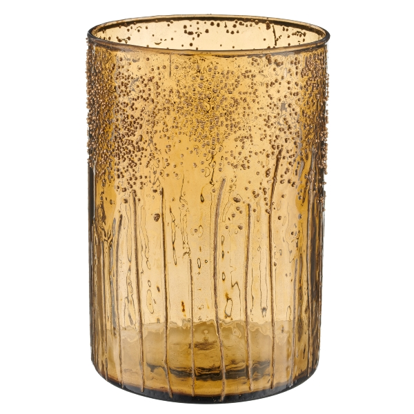Gasper Windlicht Glas, Senf  | Schubiger Möbel