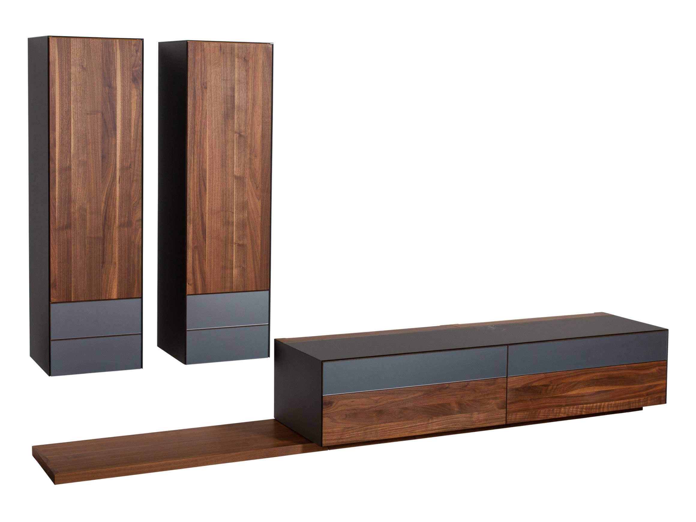 Team 7 Wohnwand Cubus Pure Holzfarbig | Schubiger Möbel