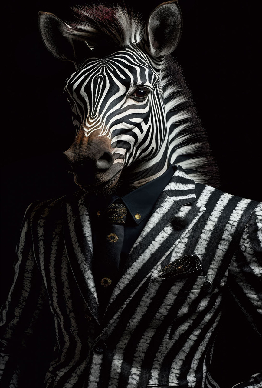 image LAND Glasbild Noble Stripes  | Schubiger Möbel