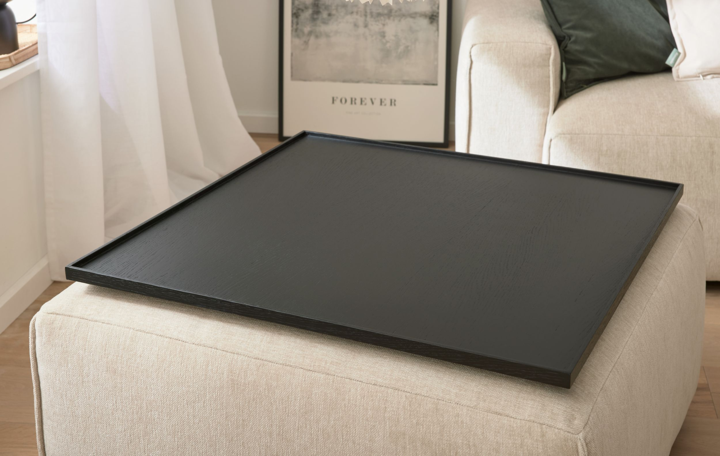 Holztablett für Hocker No. 4130 Candy