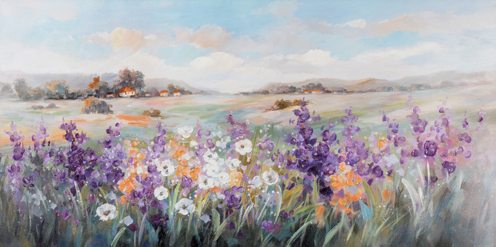 Gemälde Sommerblumen image LAND