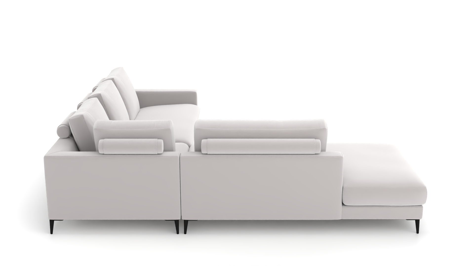 Ecksofa Mercury links offen – flexibel & einladend