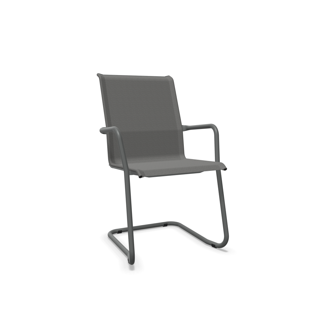 Schaffner Freischwinger Locarno Grau | Schubiger Möbel