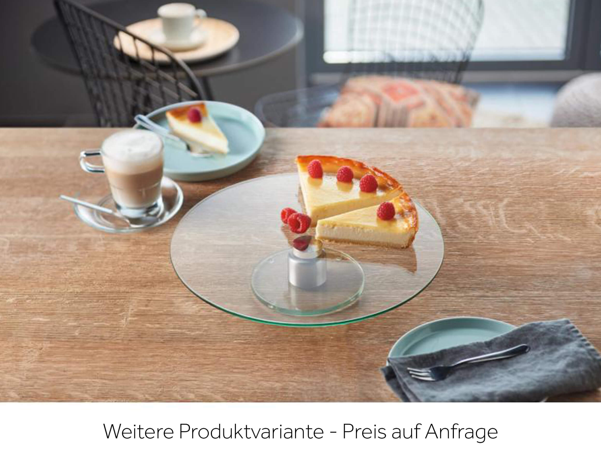 Tortenplatte Turn 33 cm Transparent Alltron