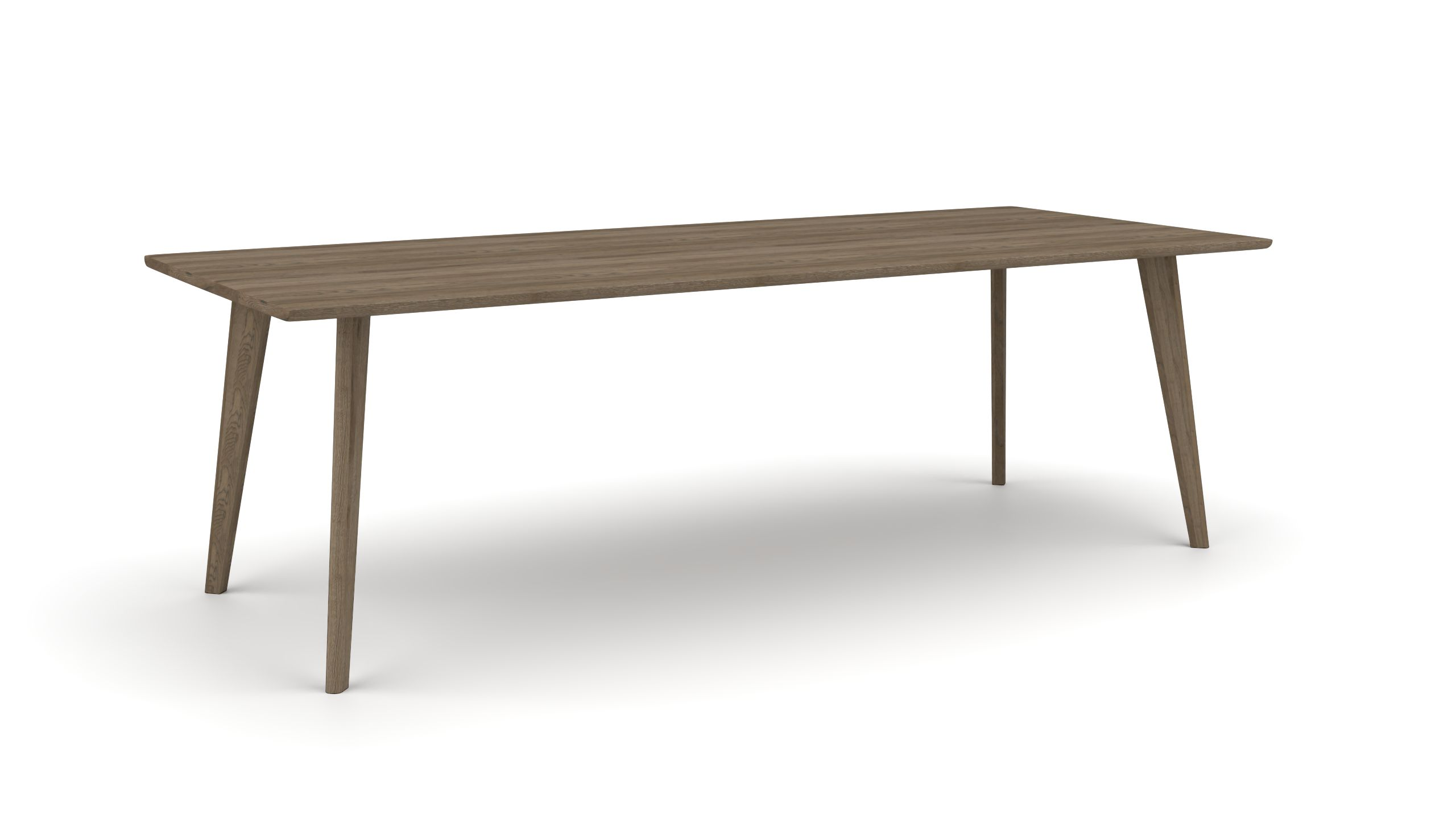 Esstisch Voltago Knudsen - UrbanDesign / Tischblattmass (BxT) :100 x 240 cm /Tischkante: Schweizer Kante