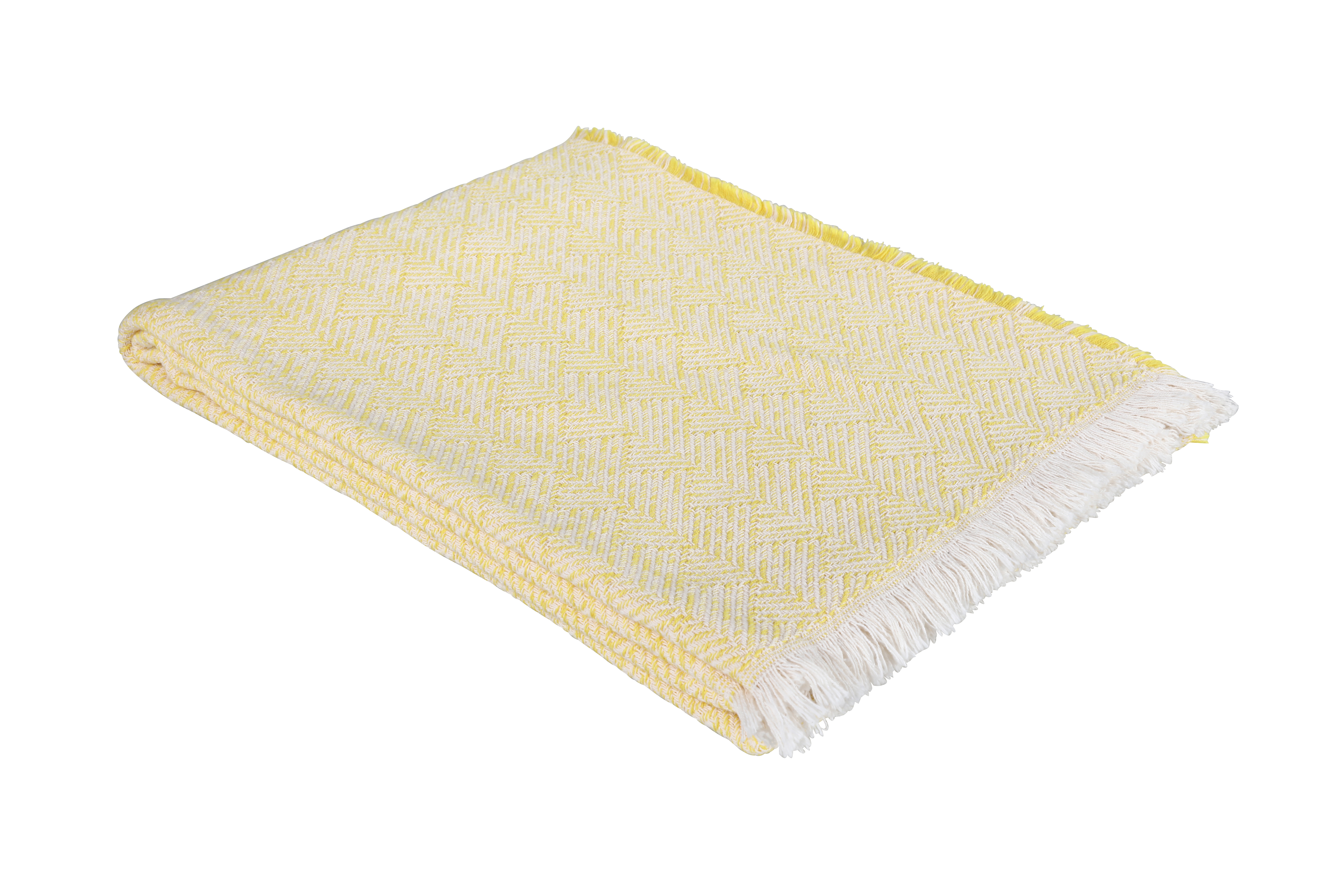 Plaid Mykonos Gelb 140x200 cm Eskitex AG