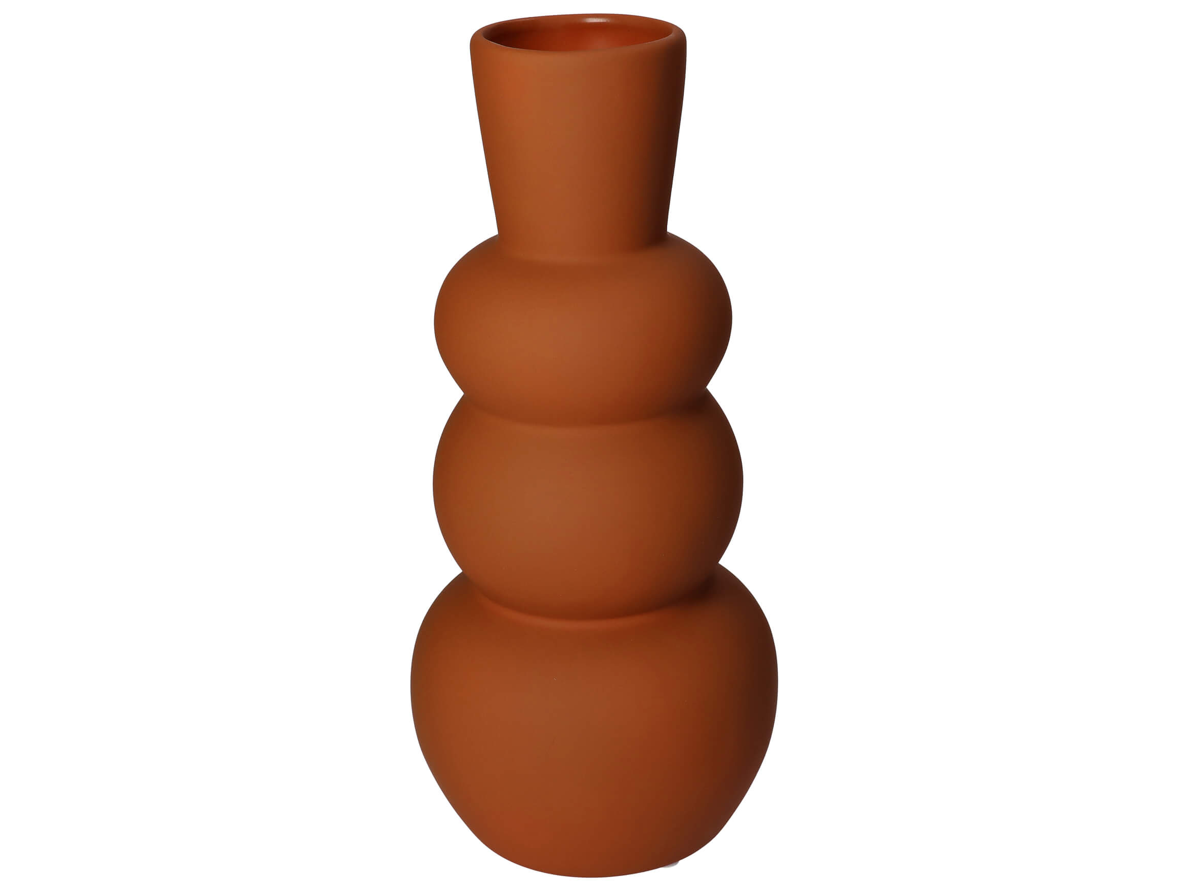 Kersten Vase Steingut Terracotta H: 30 cm  | Schubiger Möbel