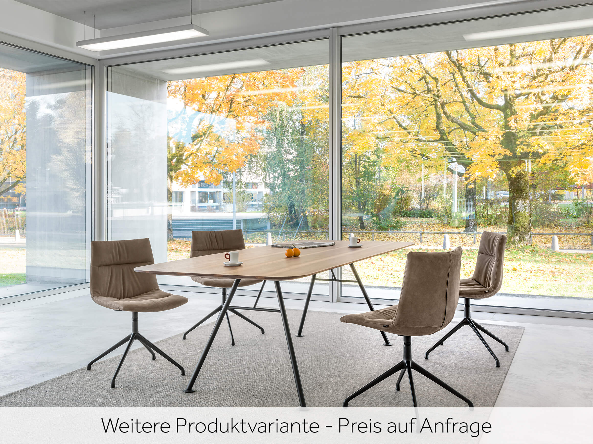 Drehstuhl Marel Girsberger / Farbe: Braun Grün