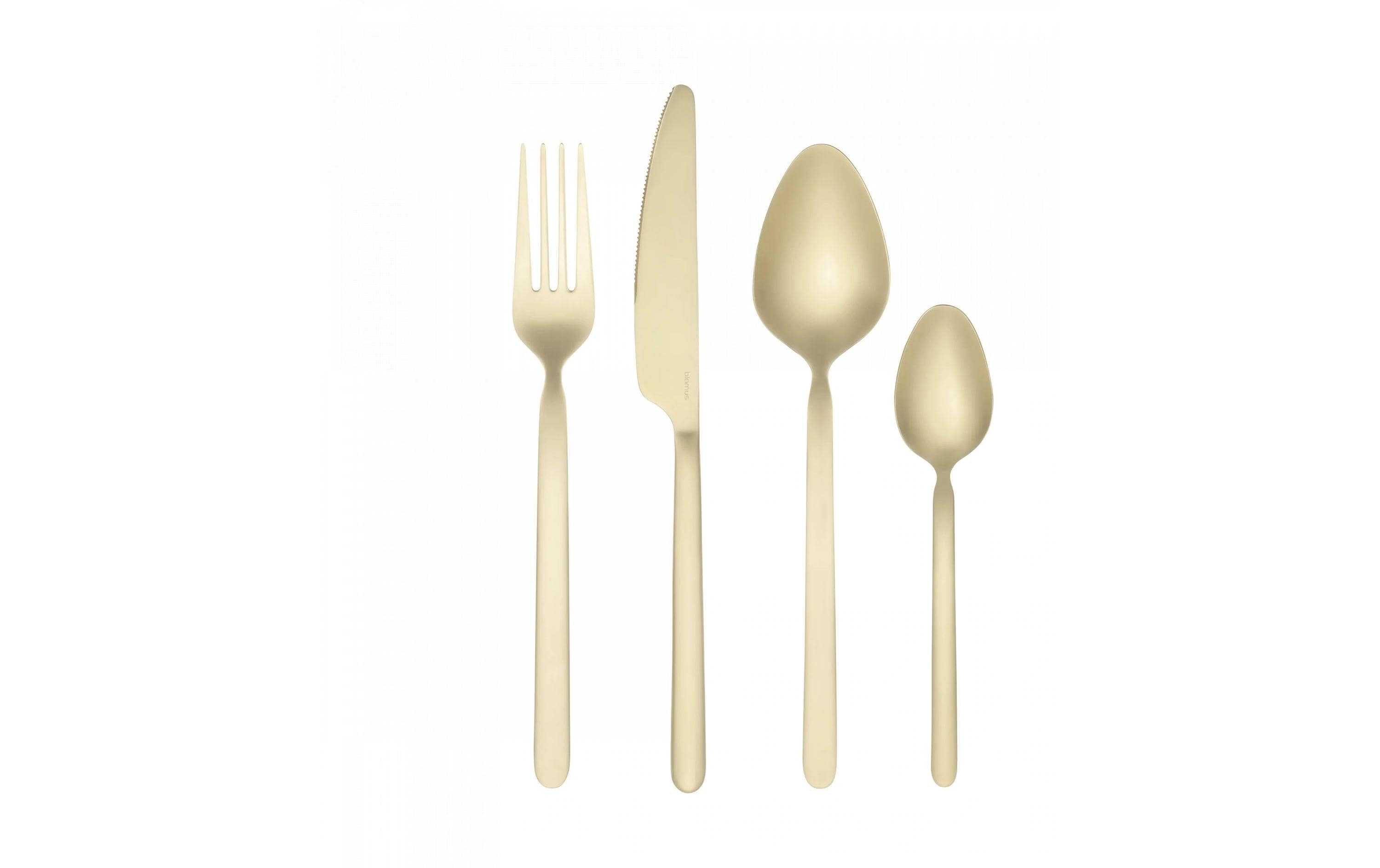 Besteck-Set Stella, 16 Stück, Champagner von Blomus / Farbe: Champagner