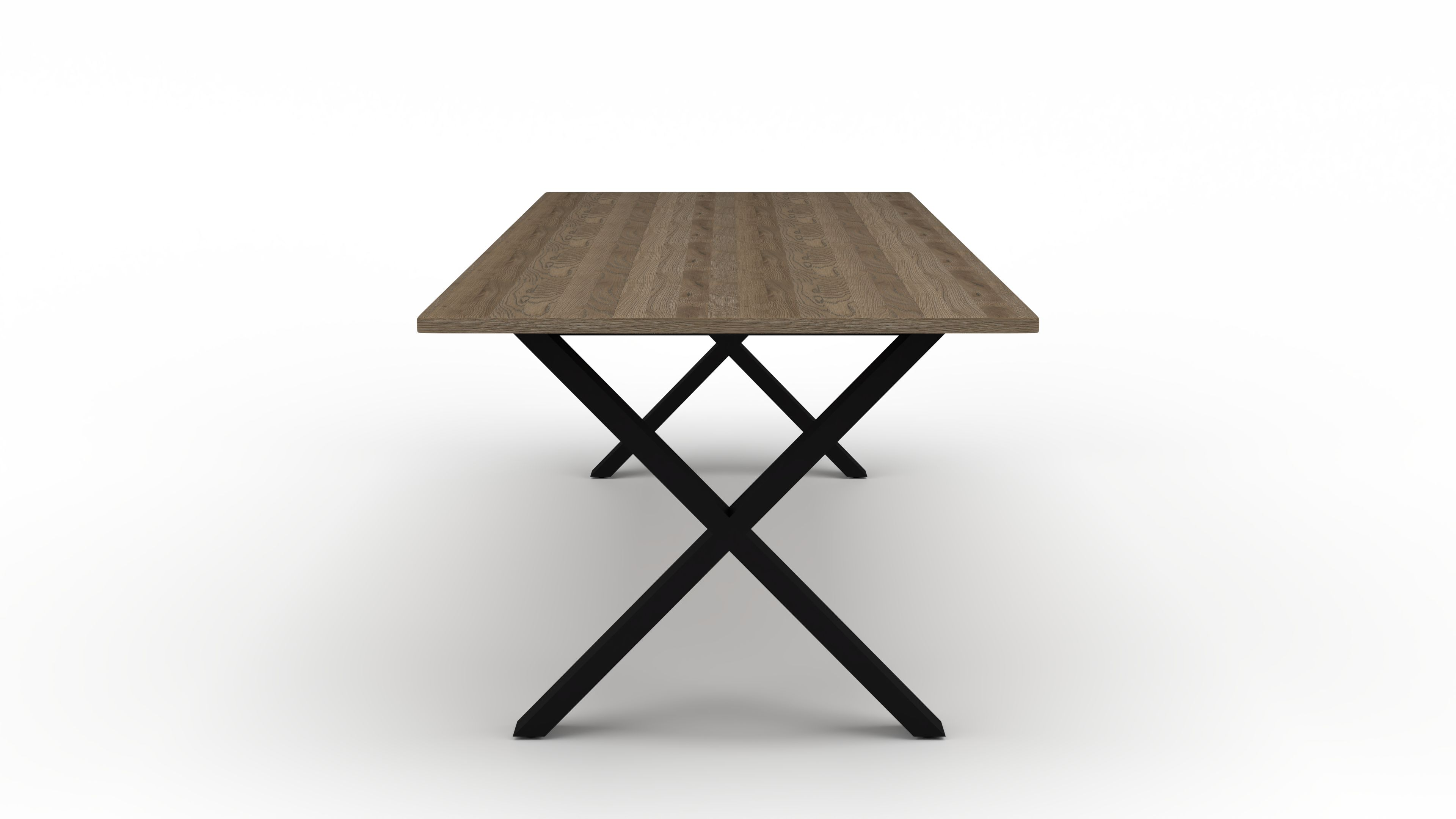 Esstisch Voltago Knudsen - UrbanDesign / Tischblattmass (BxT) :100 x 240 cm /Tischkante: Gerade Kante