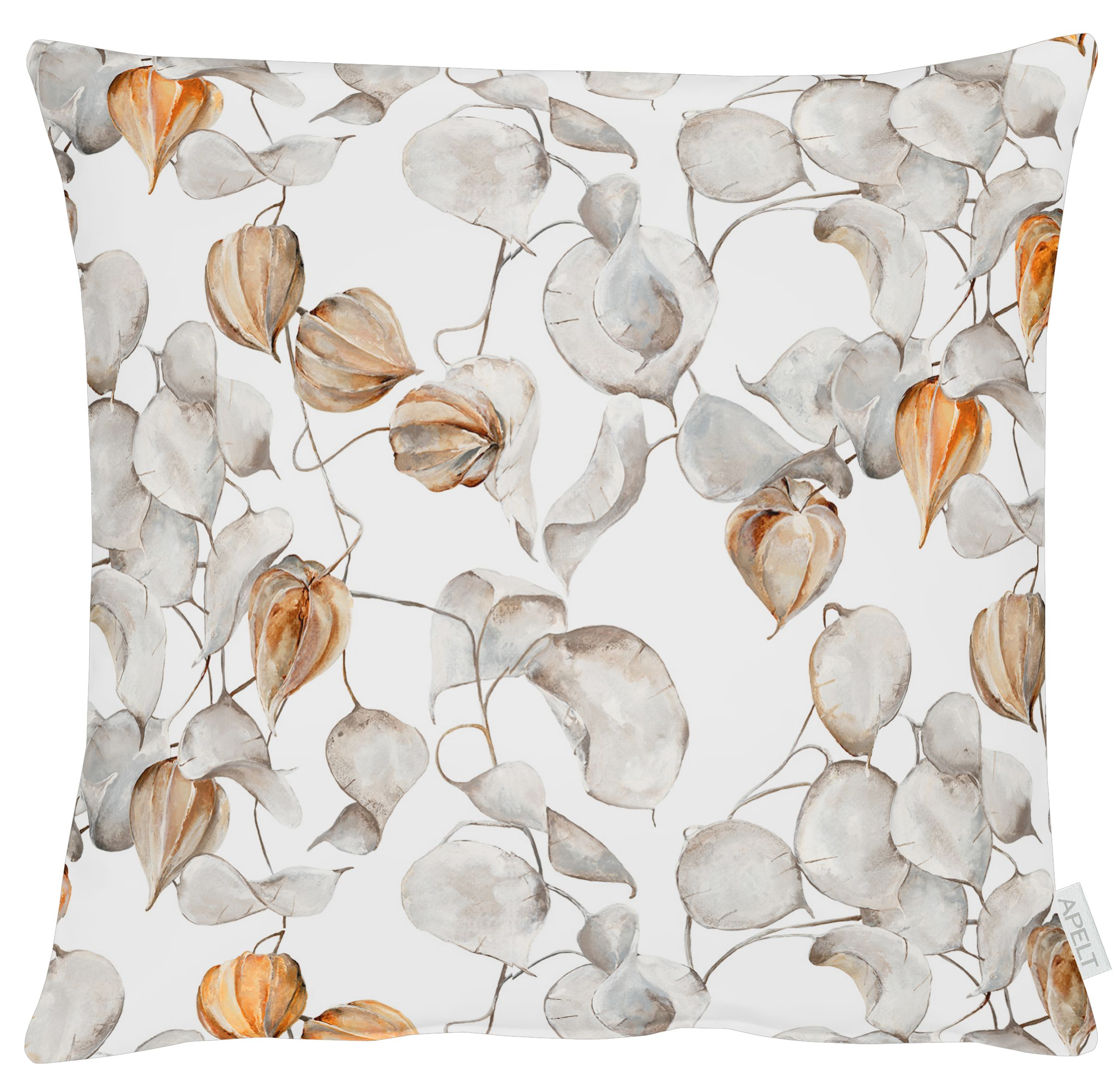 Kissenhülle Physalis, Natur 50x50 cm Apelt / Grösse: 50 x 50 cm