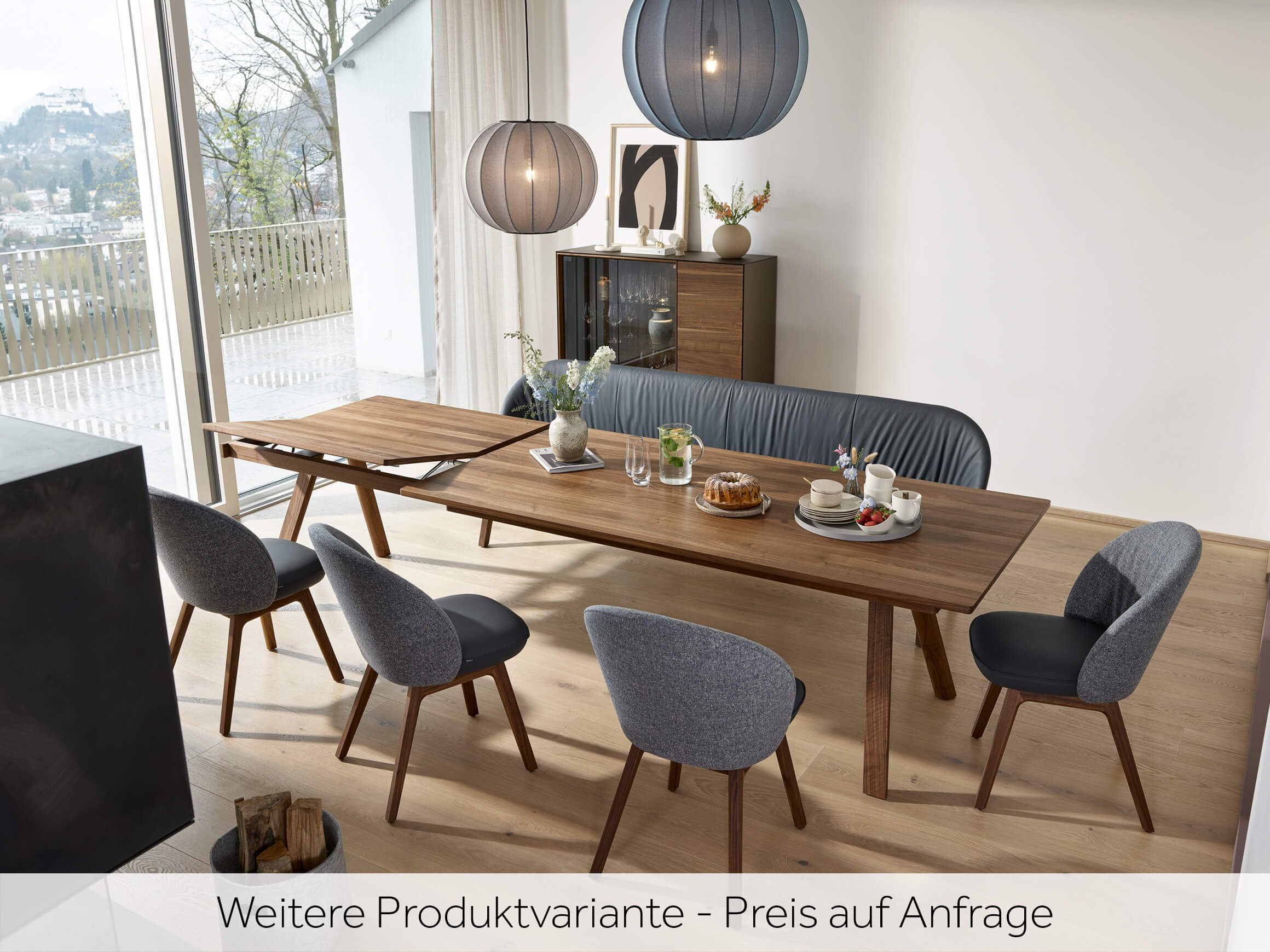 Esstisch Taso Team 7 / Tischblattmass (BxT) :225 x 100 cm