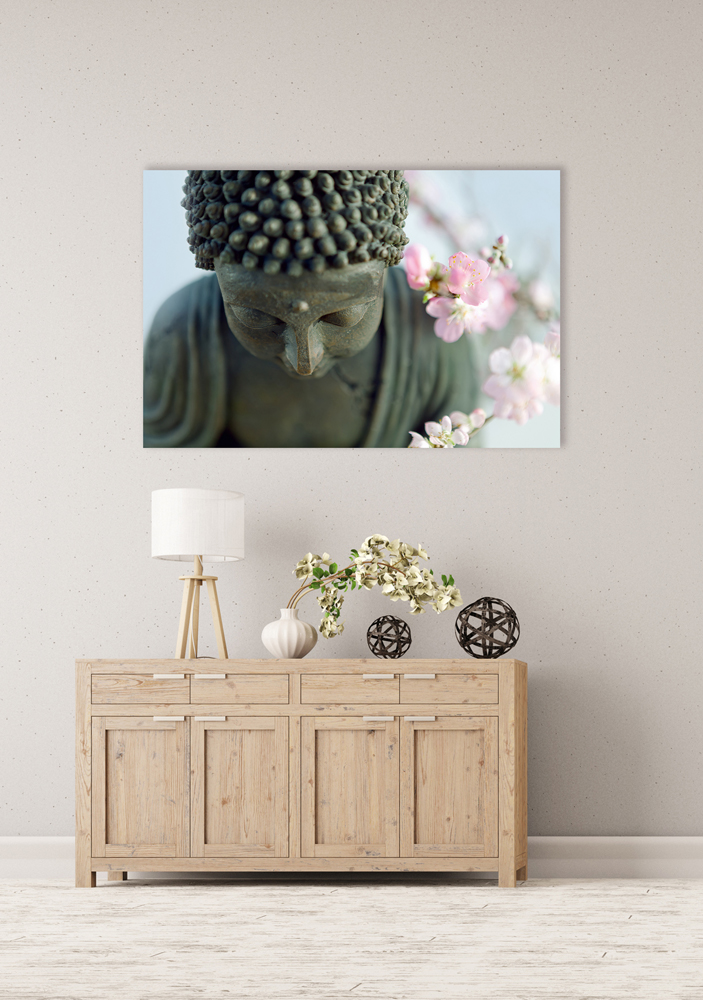Alubild-Buddha-image LAND