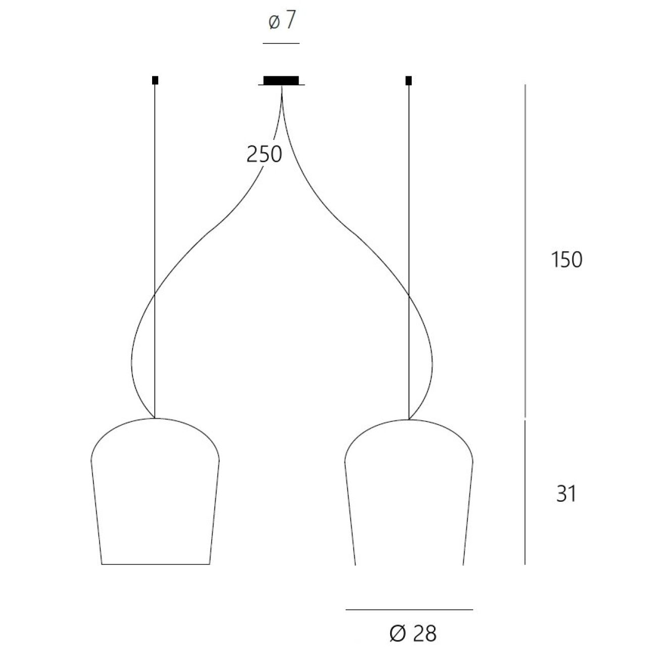 Pendellampe SY06-B87A Ribaglob