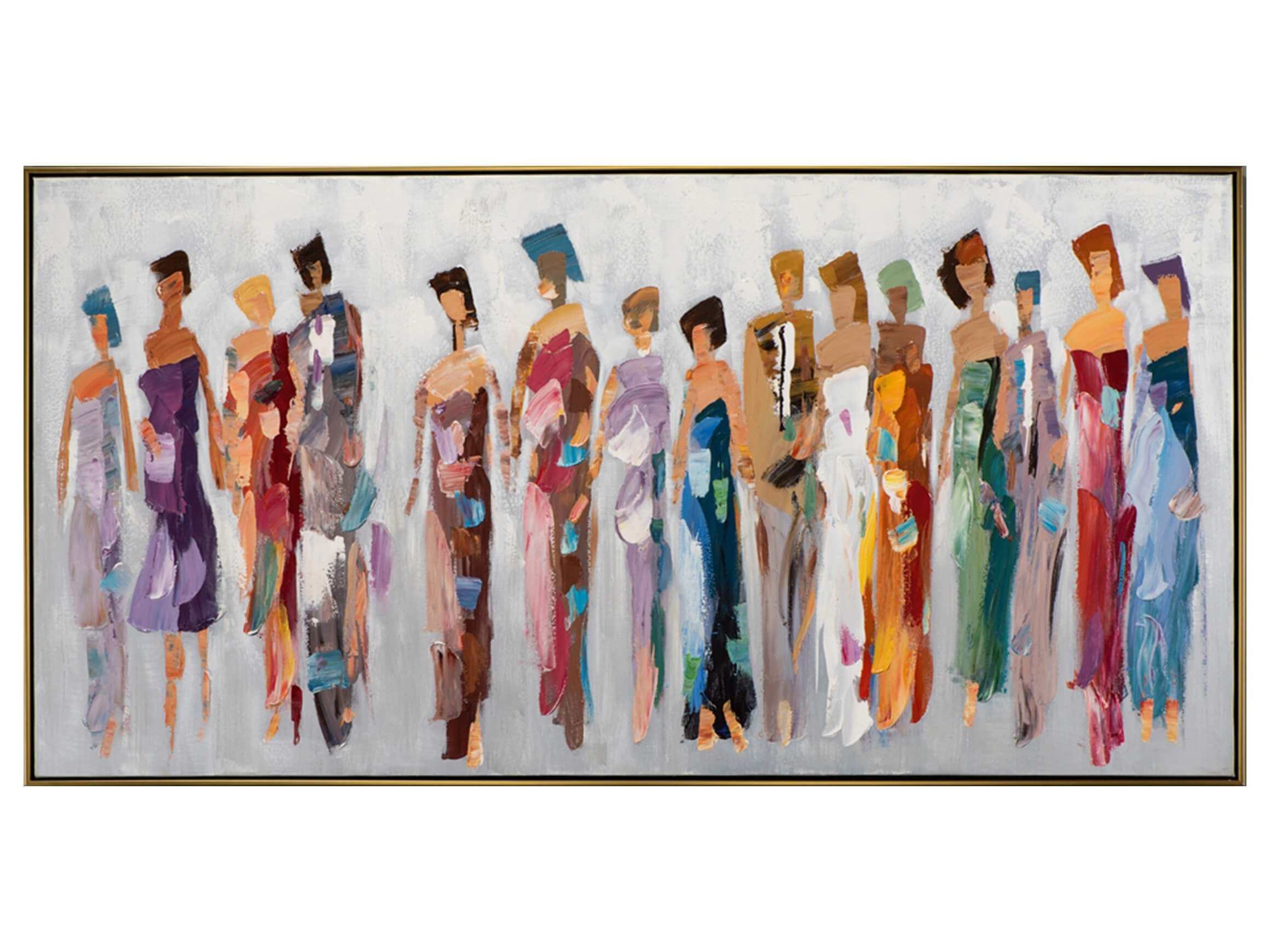 Bild Modische Damen image LAND / Grösse: 143 x 73 cm