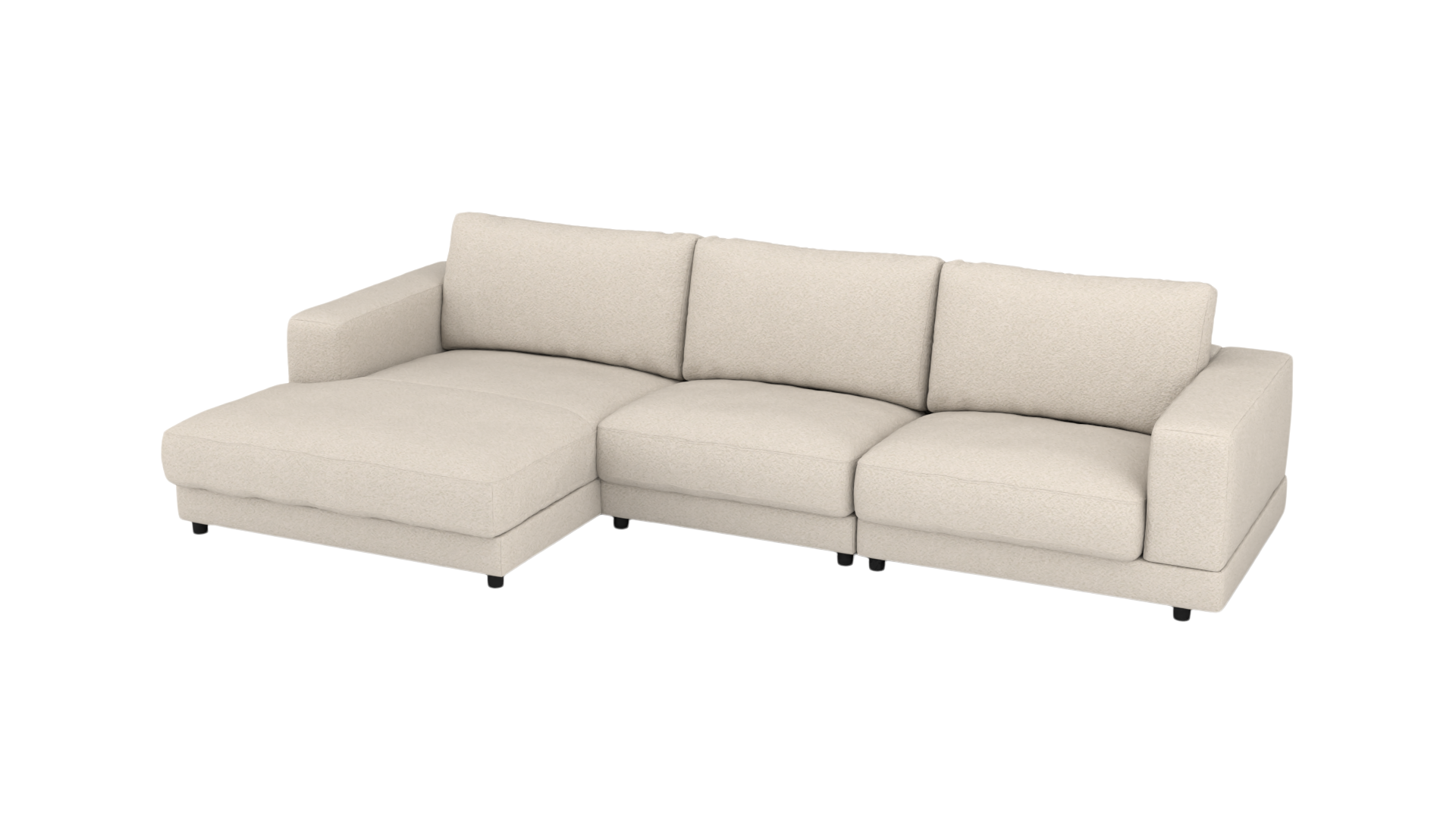 Corner sofa #1 Jupiter left Candy - UrbanDesign/ Colour: