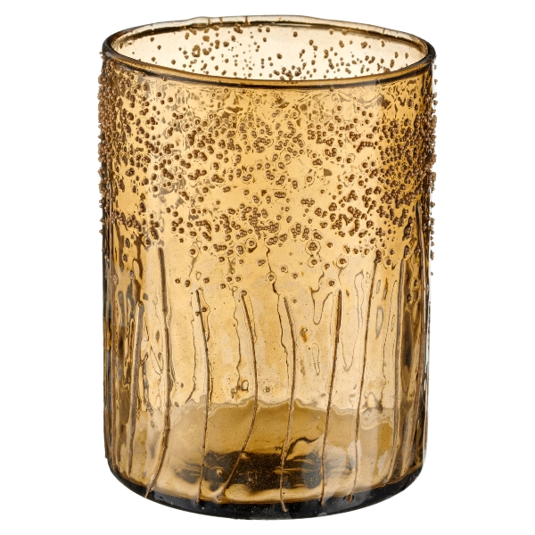 Gasper Windlicht Glas, Senf  | Schubiger Möbel