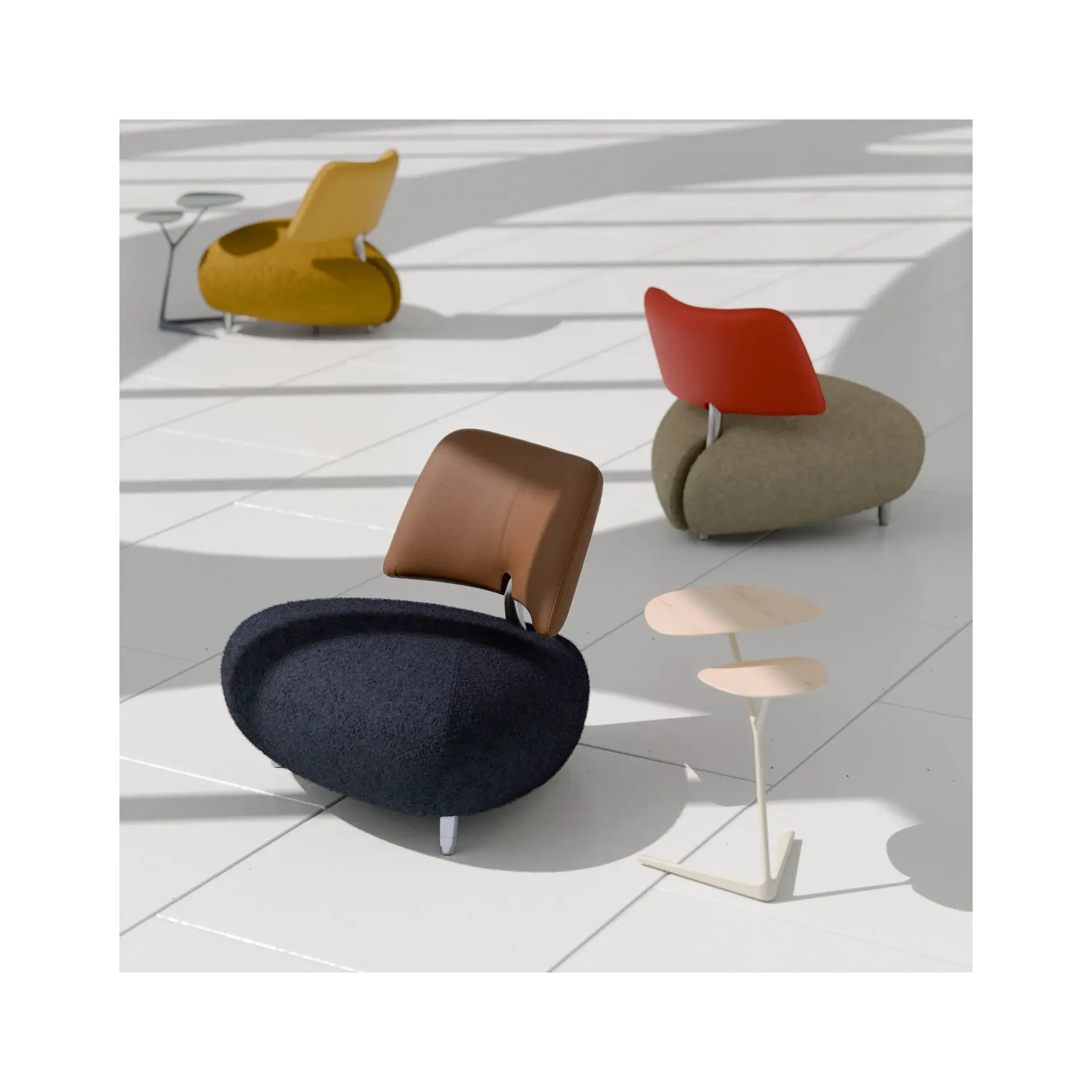 Hocker Pallone von Leolux