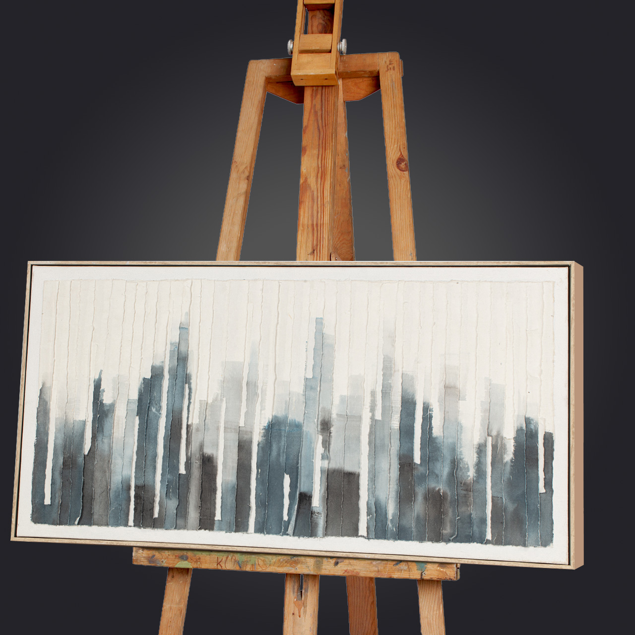 Gemälde-Blue Skyline-image LAND
