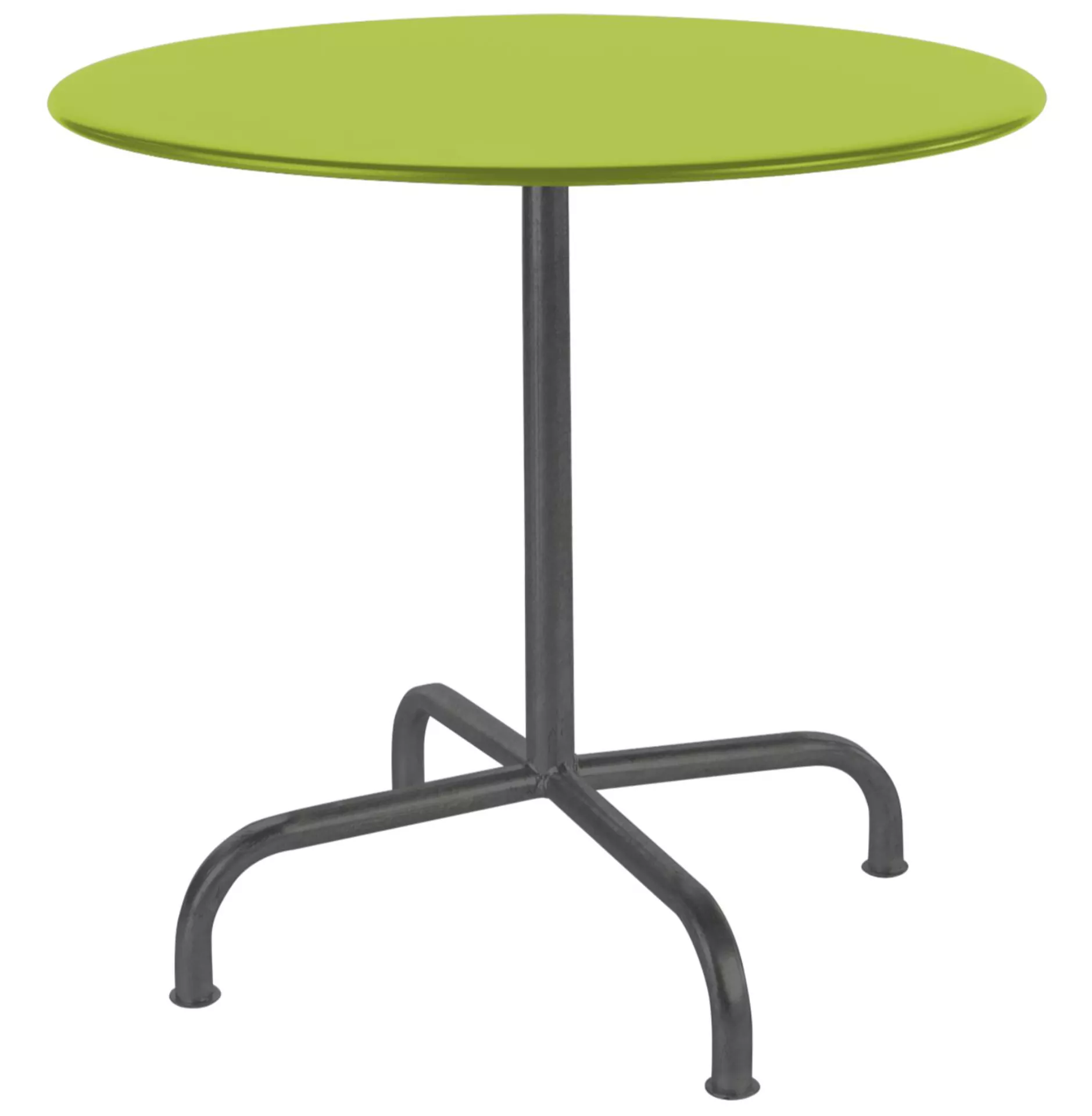 Metall-Tisch Rigi Rund Schaffner / Farbe: Hellgrün