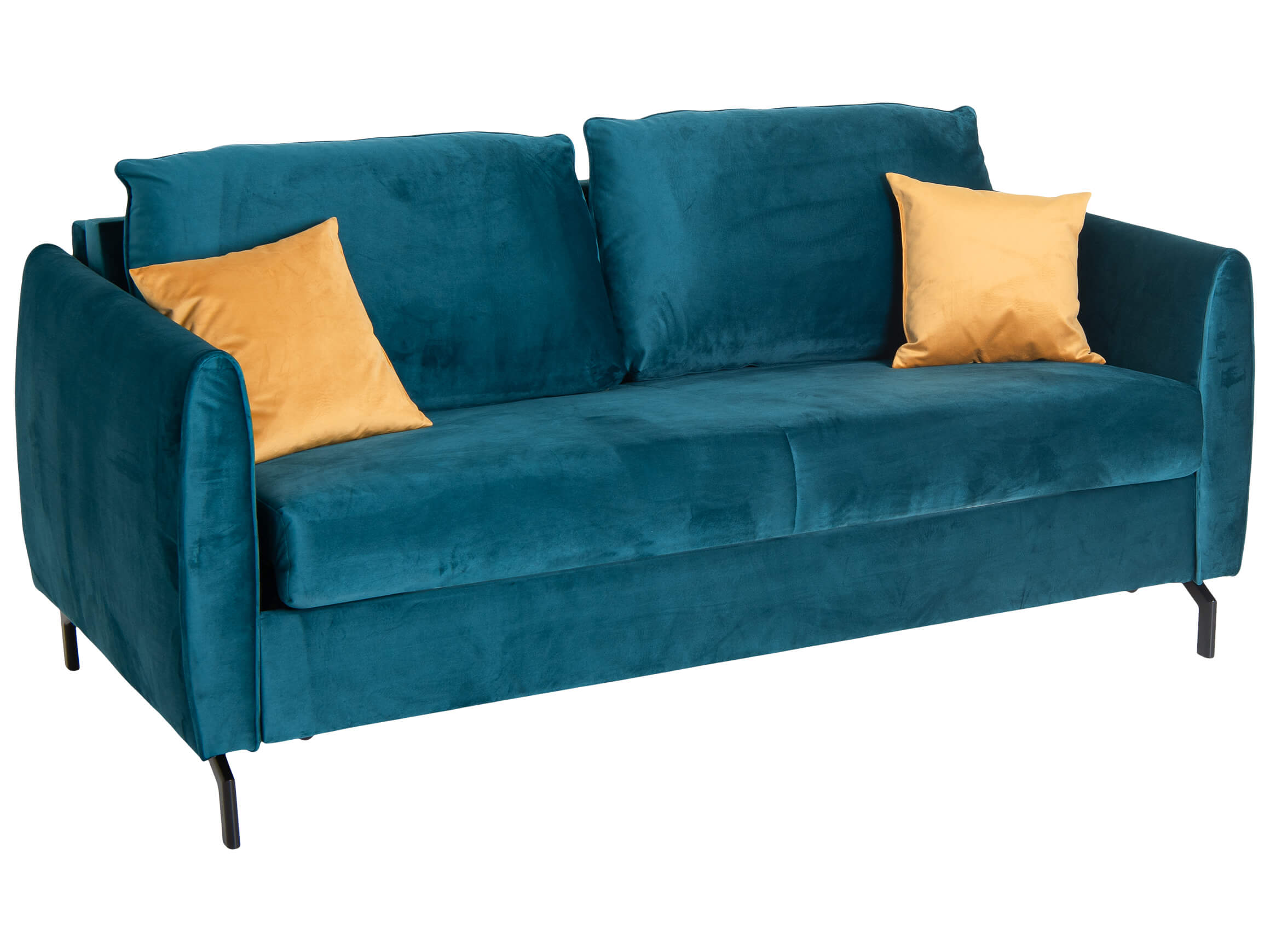 Faltbett Jackson Nehl / Farbe: Petrol / Bezugsmaterial: Stoff