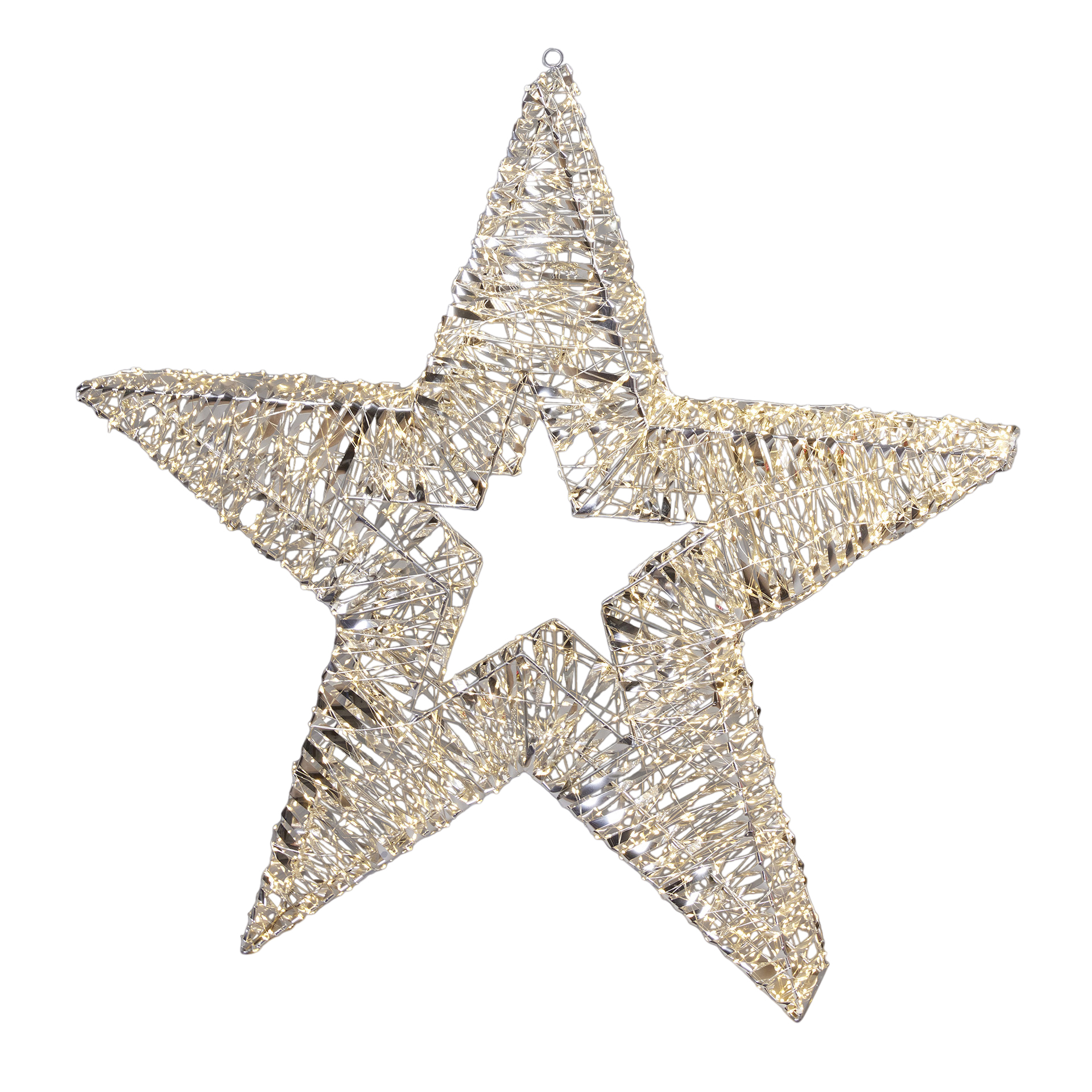 Silver star light object D: 100 cm Edg