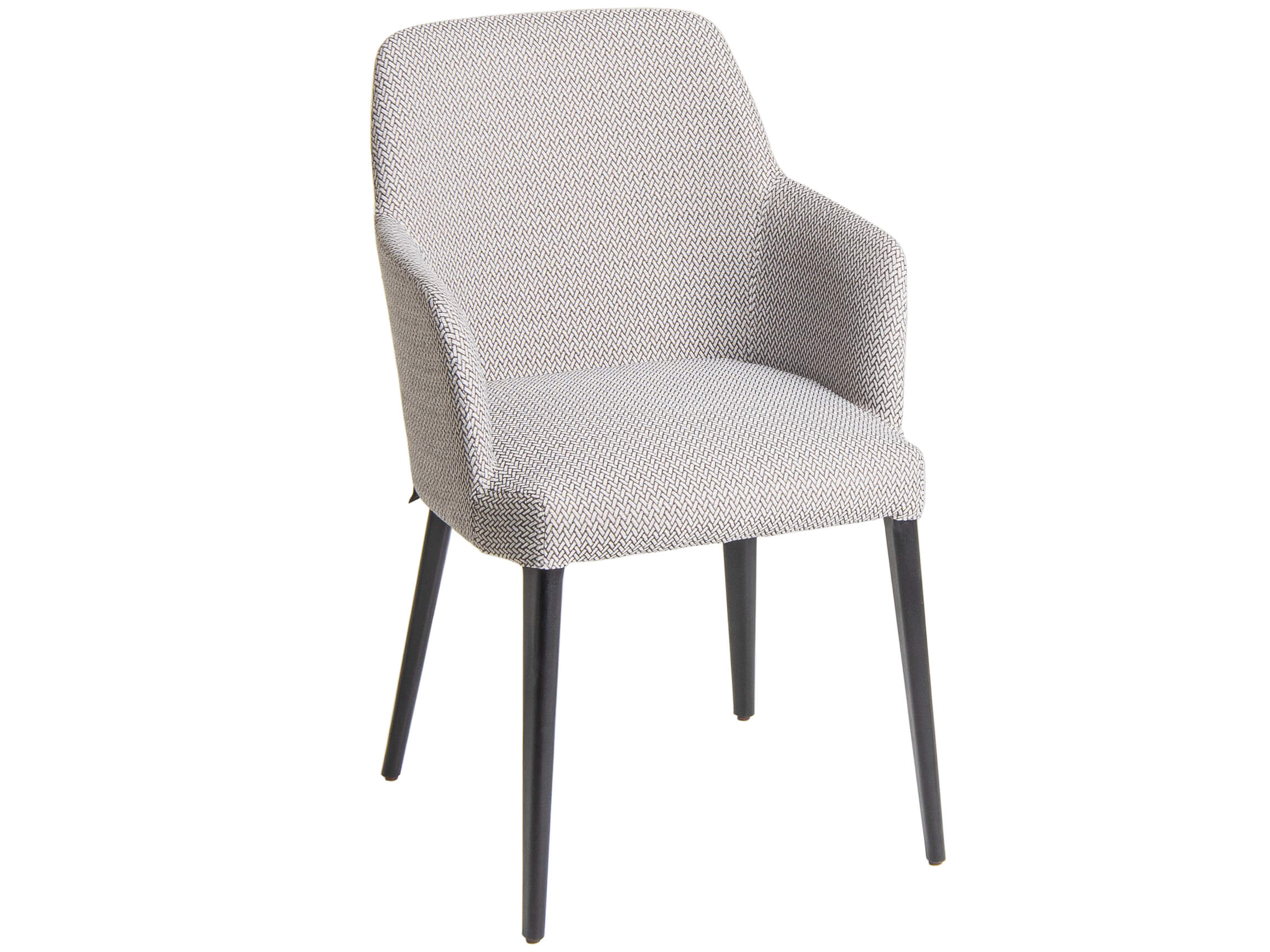 Armlehnstuhl Capitano Mobitec / Farbe: Silver / Bezugsmaterial: Polyester