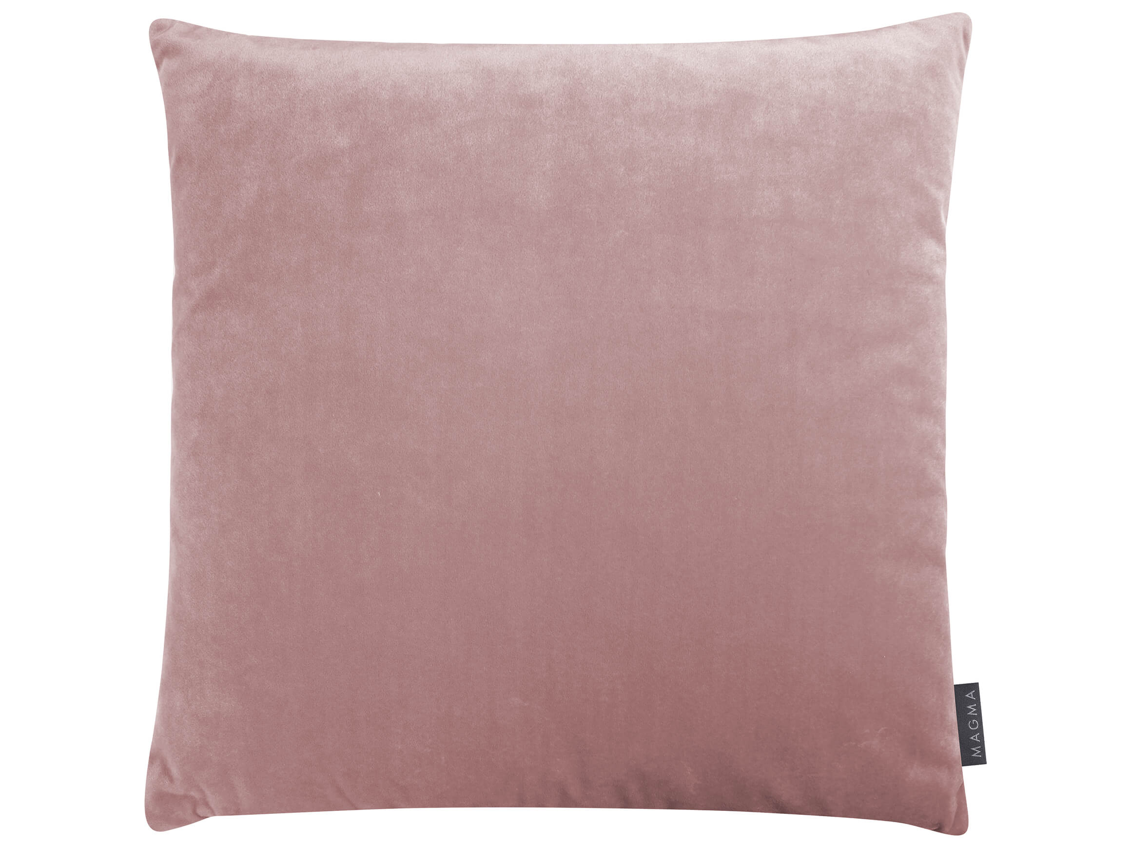 Kissenhülle Samt Uni Rose 50x50 cm Magma