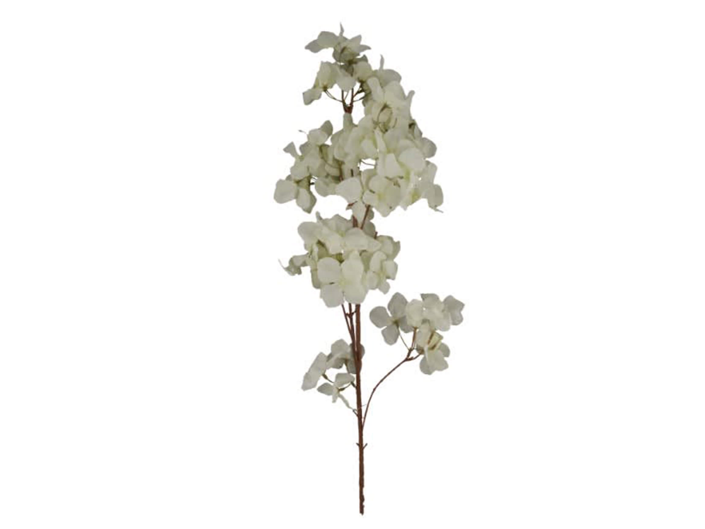 Kunstblume Hortensien Weiss H: 100 cm Decofinder