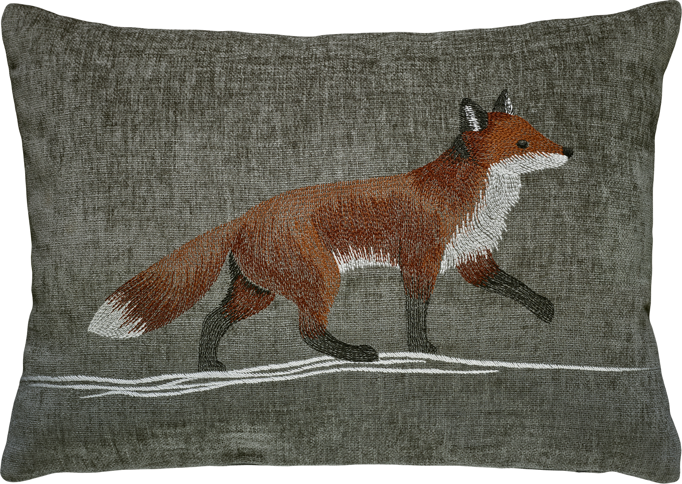 Sander AG Kissenhülle Fox Khaki 34x50 cm  | Schubiger Möbel