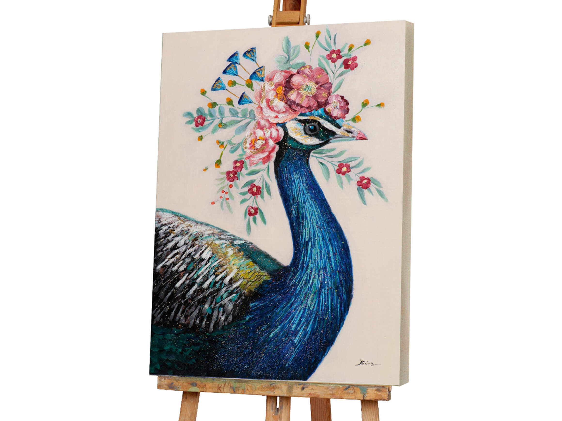 Bild Schmucker Pfau image LAND