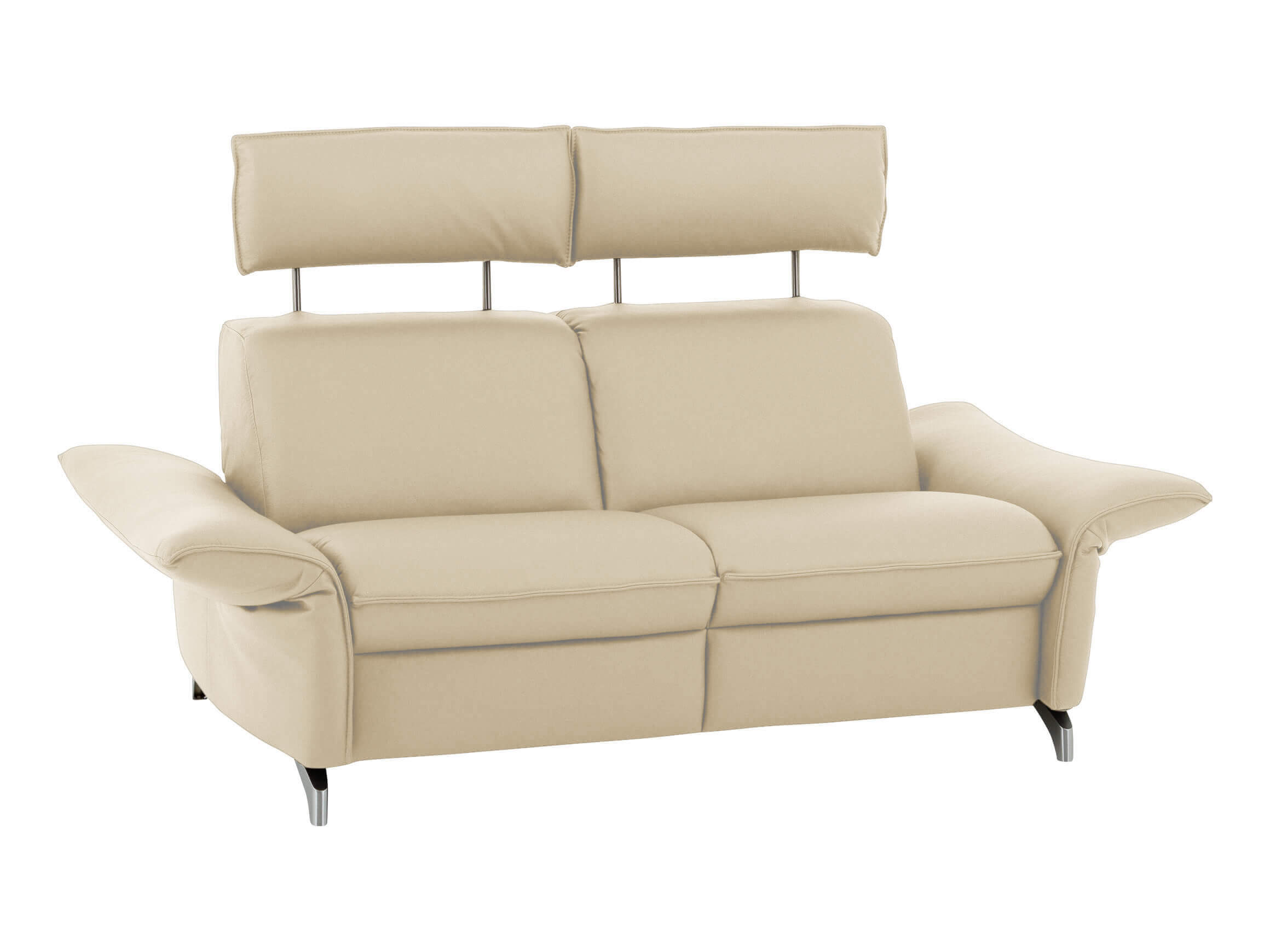 Sofa Catania Basic B: 164 cm Himolla / Farbe: Marmor / Material: Leder Basic