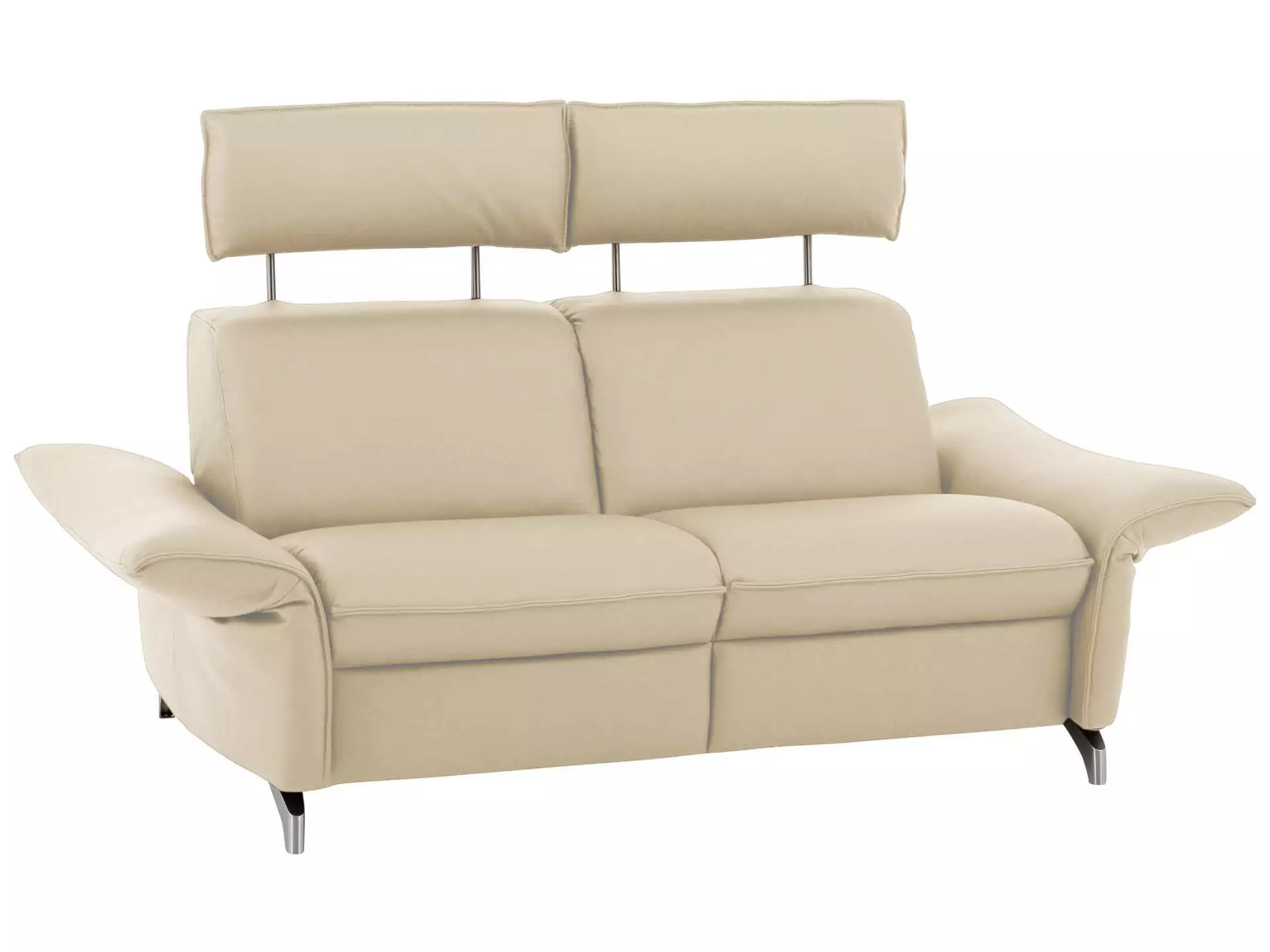 Sofa Catania Basic B: 164 cm Himolla / Farbe: Marmor / Material: Leder Basic