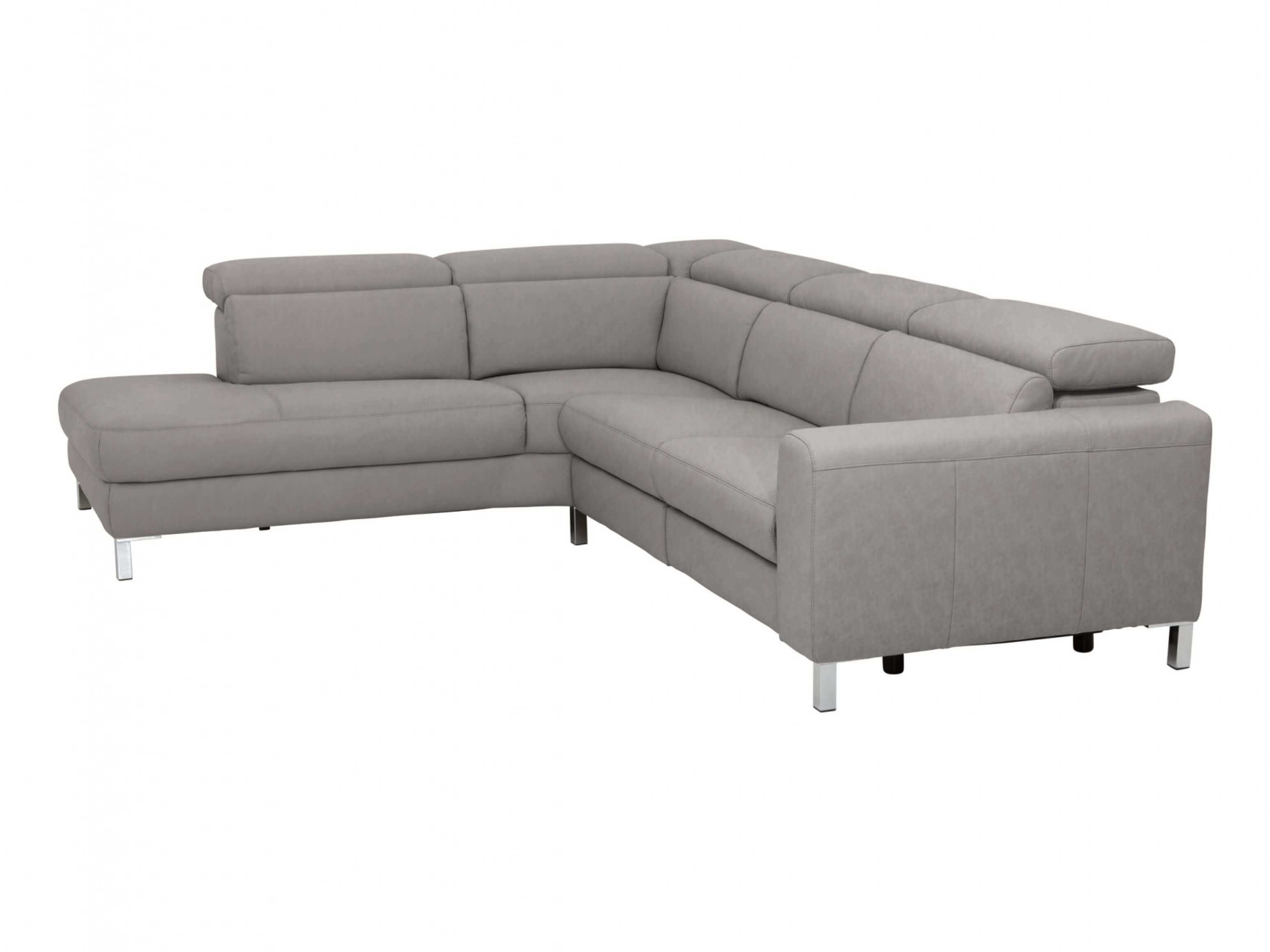 Ecksofa Laret Basic Candy / Farbe: Stone / Material: Stoff Basic