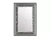 Spiegel Romy Silber Len-Fra/ Farbe: Silber / Masse (BxH) :75,00x115,00 cm