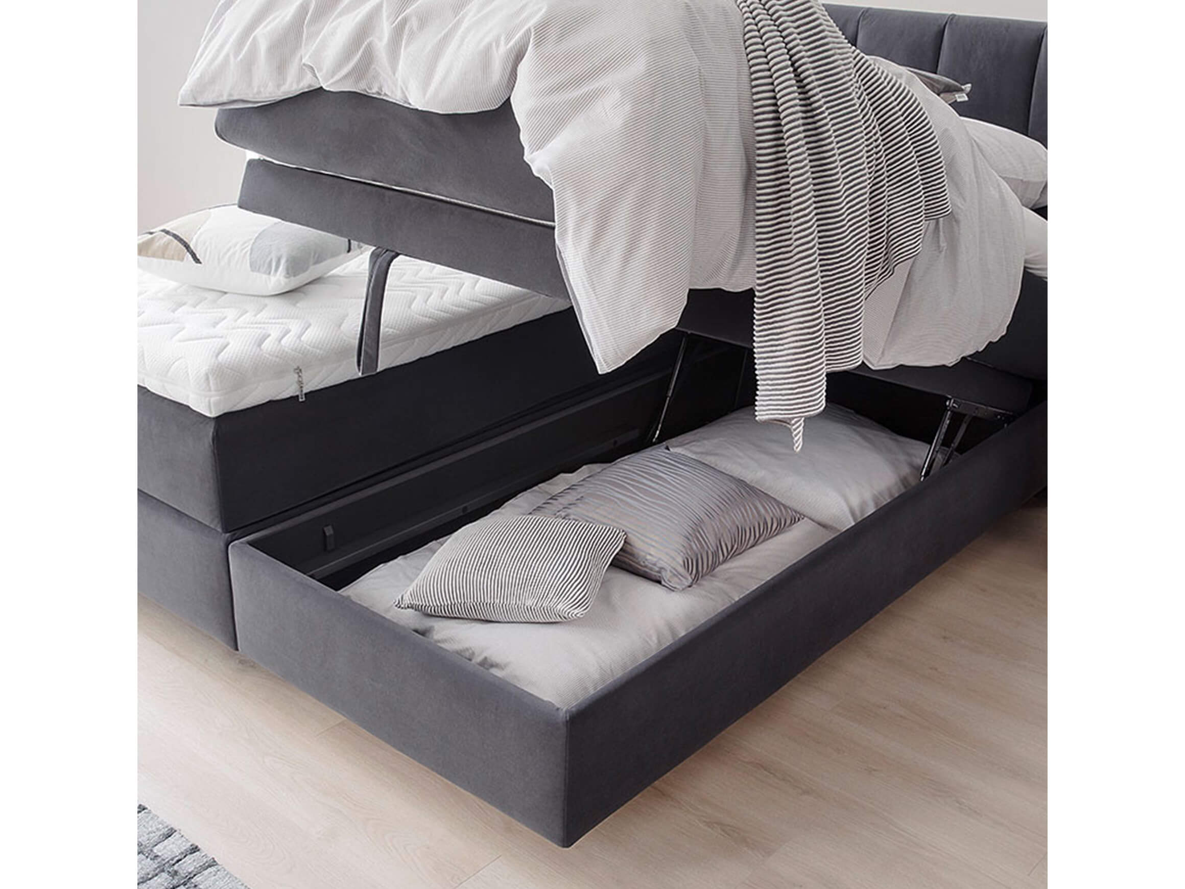 Boxspringbett Vita Anthrazit Otten